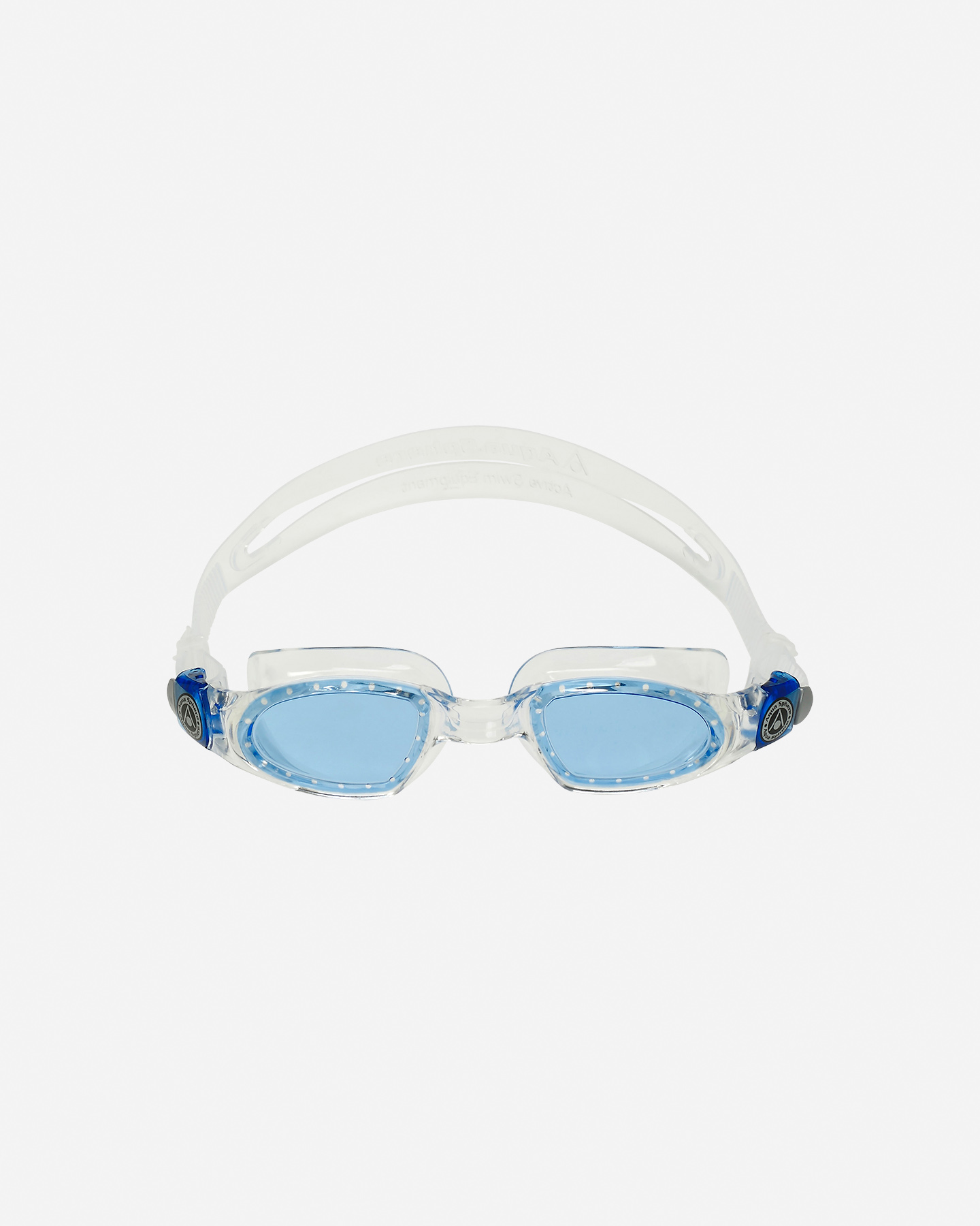 Occhialini piscina AQUA SPHERE MAKO 2 CLEAR LB - Bianco - 1 | Cisalfa Sport