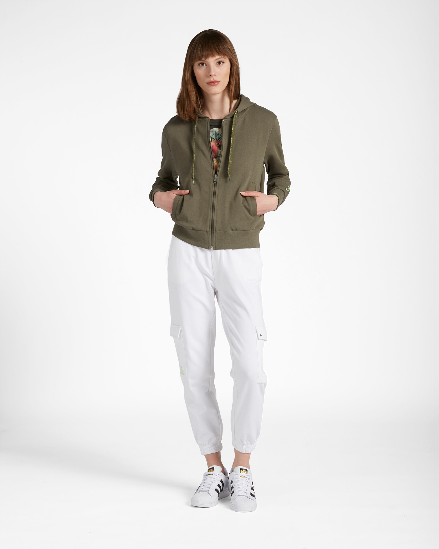Felpa MISTRAL FULL ZIP W - Verde - 1 | Cisalfa Sport