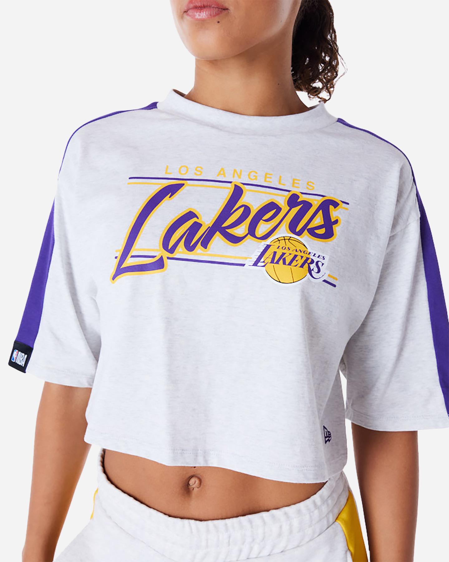 T-shirt NEW ERA CROP LAKERS W - 4 | Cisalfa Sport