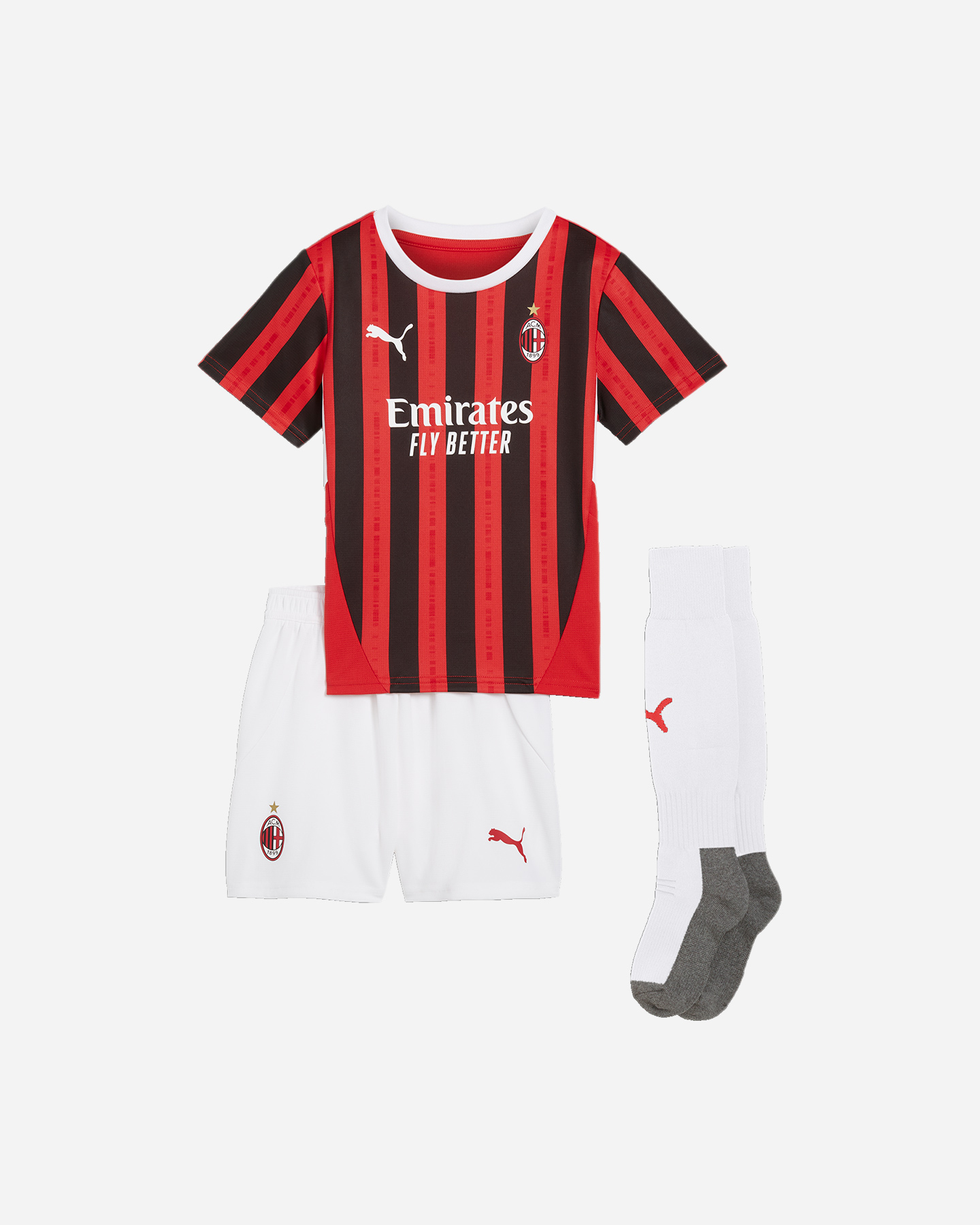 Abbigliamento calcio ufficiale PUMA MILAN HOME 24-25 JR - 0 | Cisalfa Sport