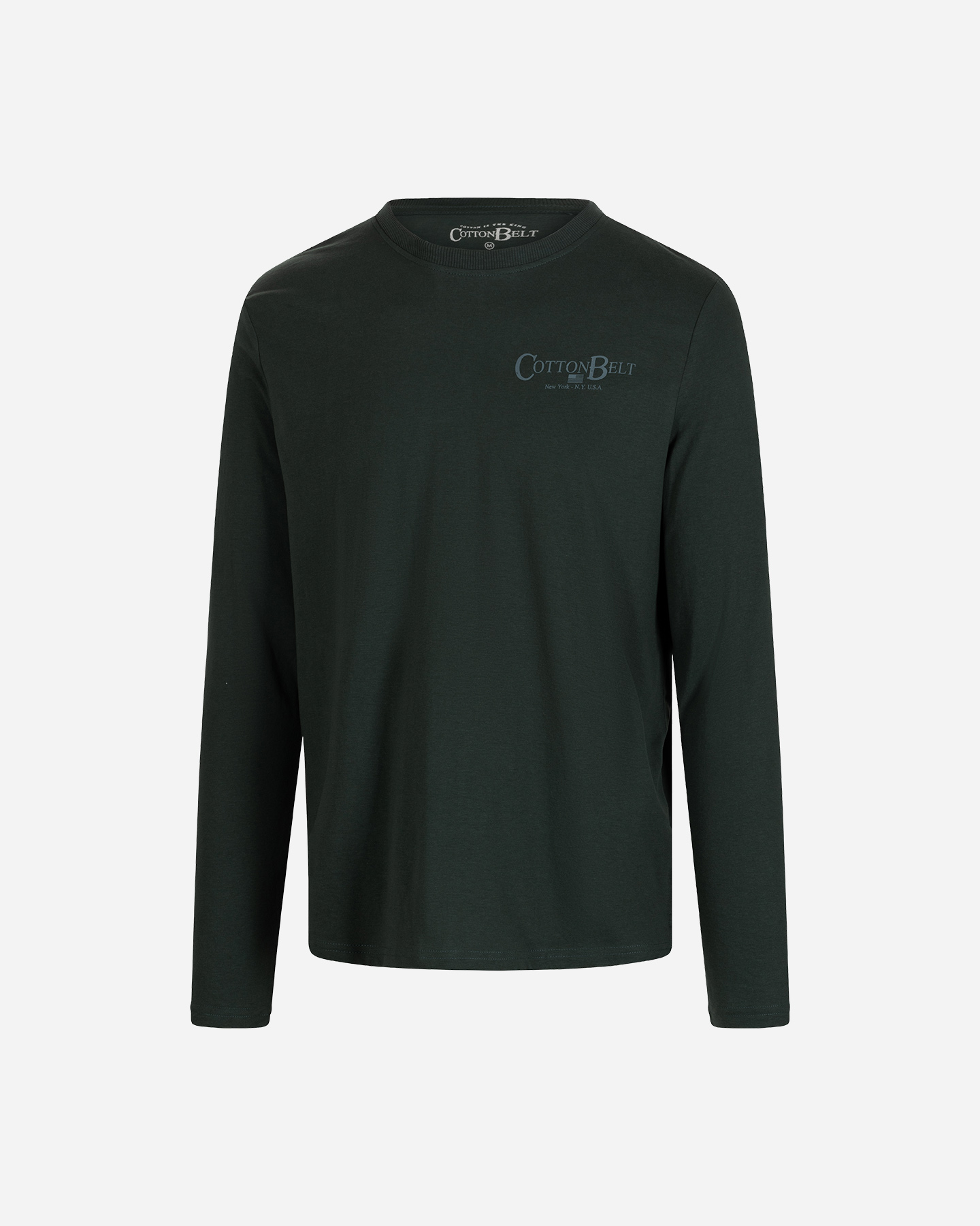 T-shirt COTTON BELT ESSENTIAL M - Verde - 5 | Cisalfa Sport