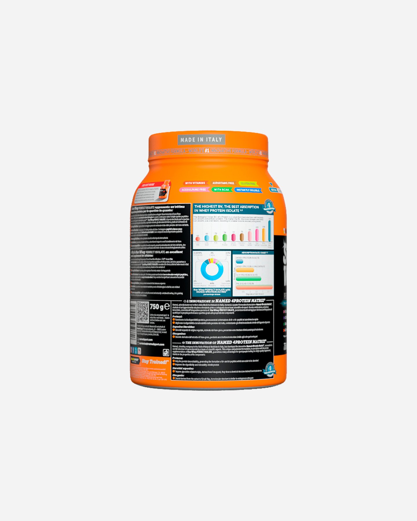 Energetico NAMED SPORT STAR WHEY ISOLATE 750G - 2 | Cisalfa Sport