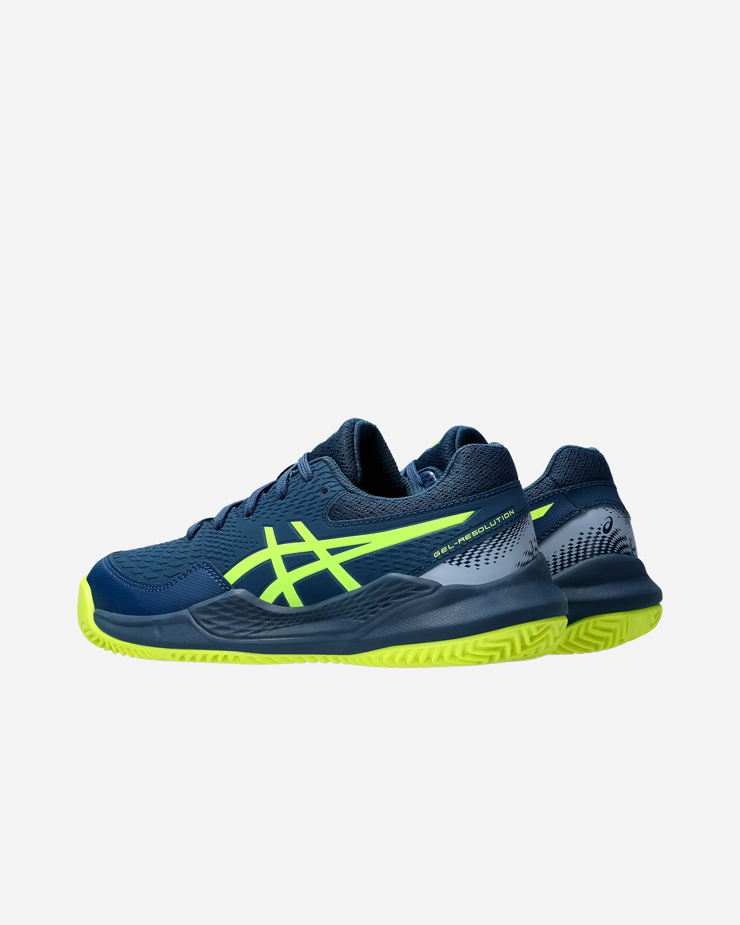 Scarpe tennis ASICS GEL RESOLUTION 9 GS CLAY JR - Blu - 4 | Cisalfa Sport