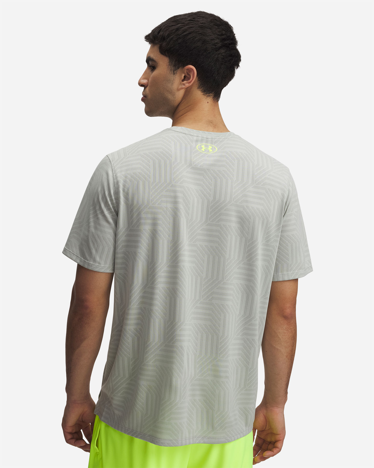 T-shirt training UNDER ARMOUR TV GEO M - Verde - 1 | Cisalfa Sport