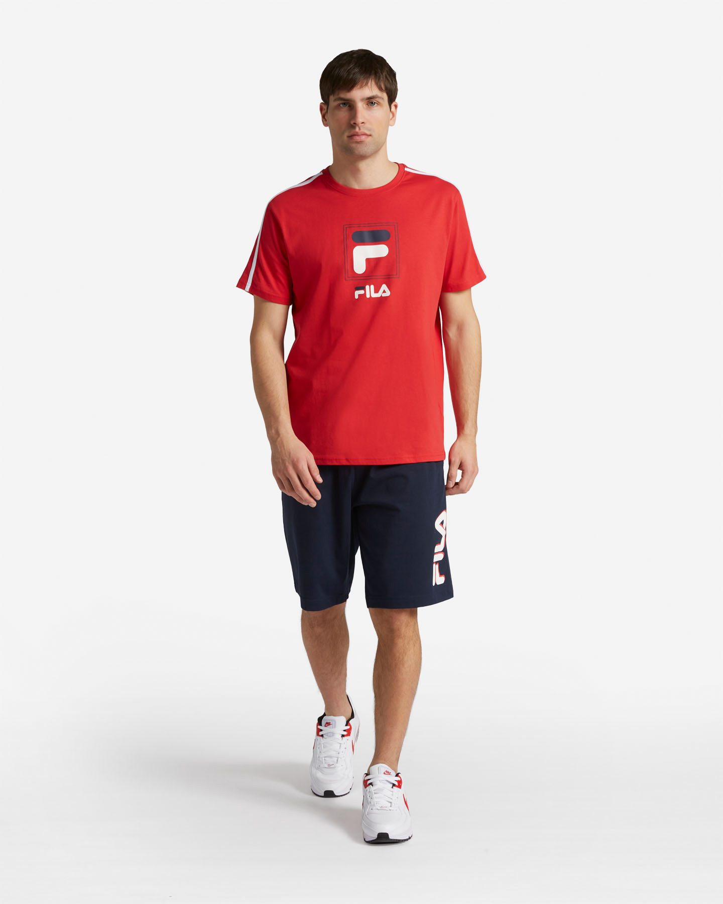 T-shirt FILA LOGO BOX M - Rosso - 3 | Cisalfa Sport