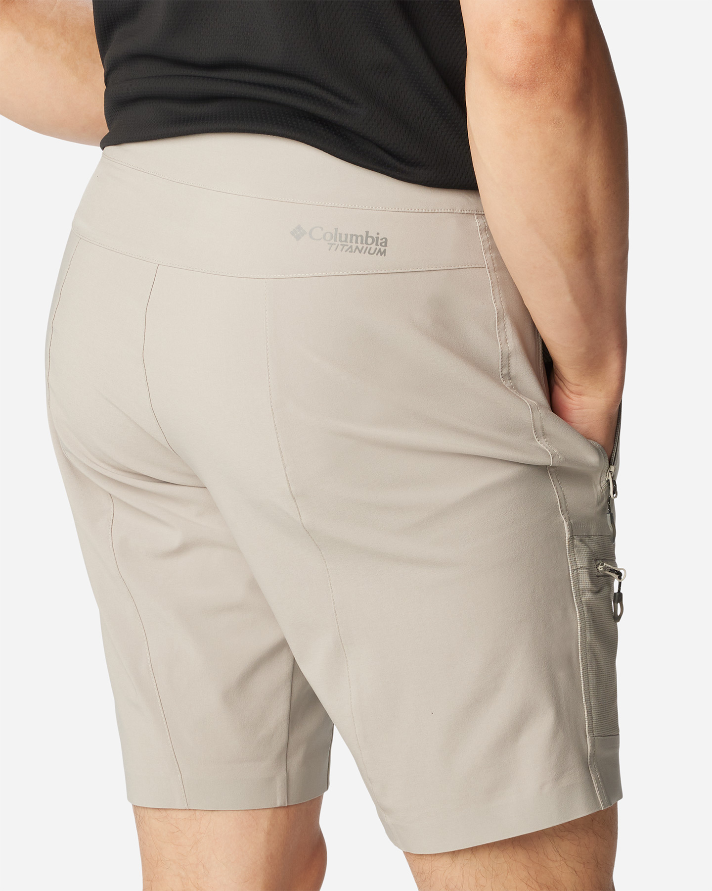 Pantaloncini COLUMBIA TITAN PASS M - Grigio - 4 | Cisalfa Sport