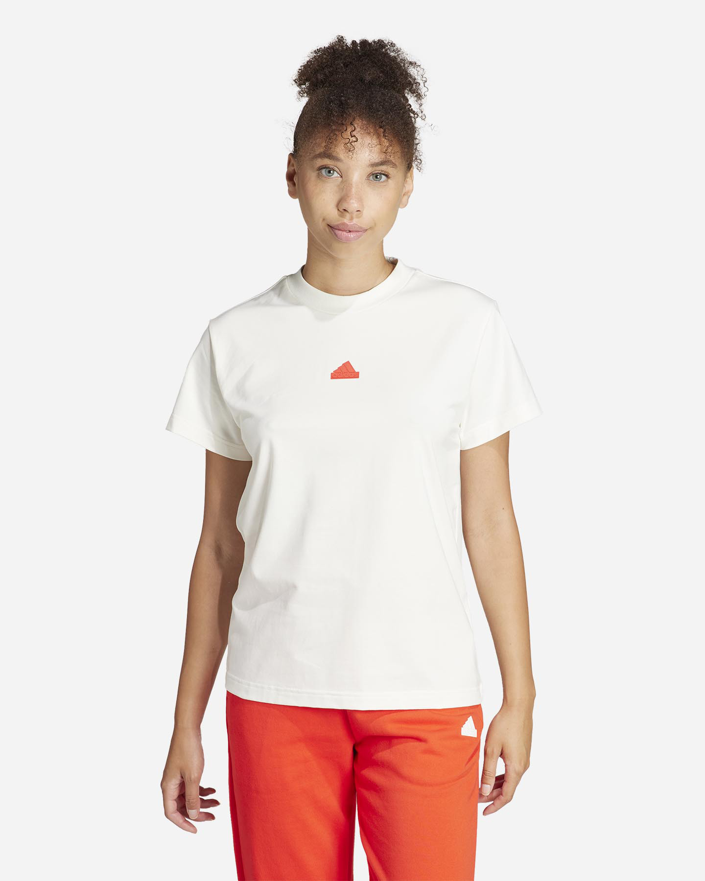 T-shirt ADIDAS SMALL LOGO W - Bianco - 1 | Cisalfa Sport