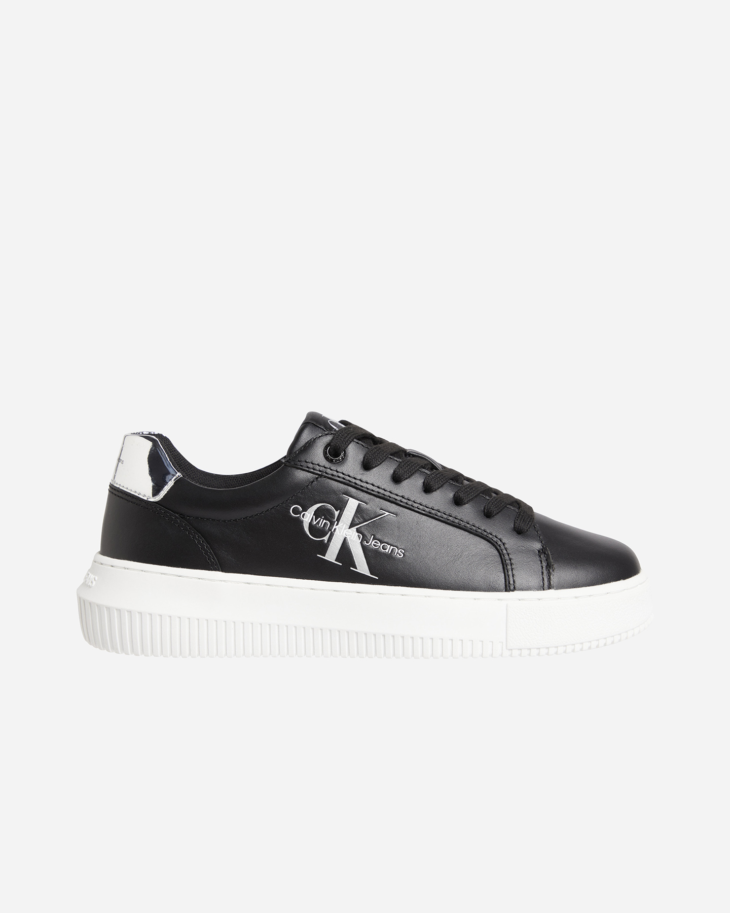 Scarpe sneakers CALVIN KLEIN JEANS SERAFINA CHUNKY LEATHER W - Nero - 0 | Cisalfa Sport