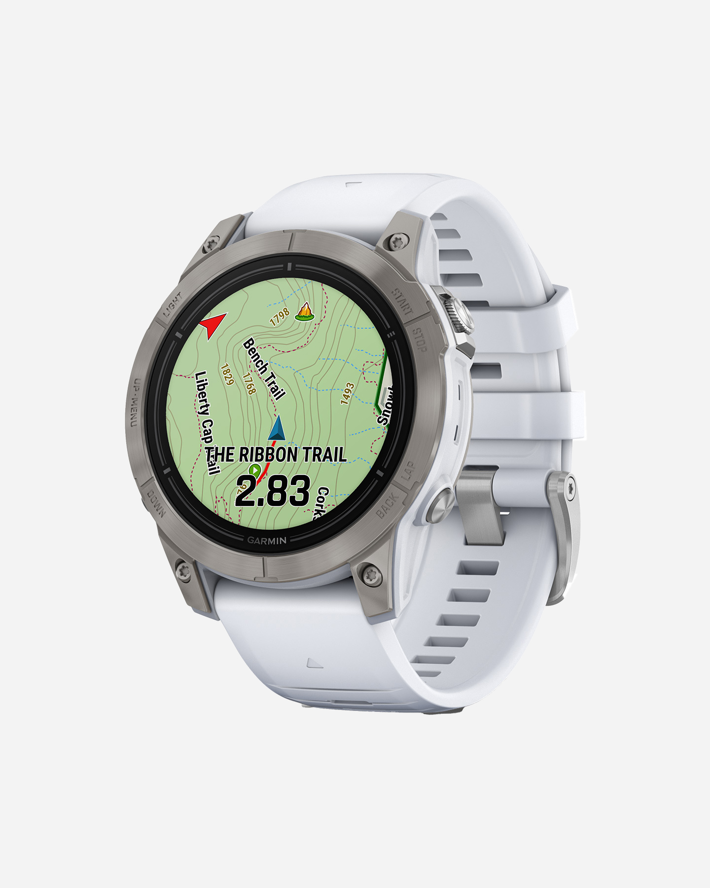 Orologio multifunzione GARMIN EPIX PRO 47MM SAPH - Bianco - 1 | Cisalfa Sport