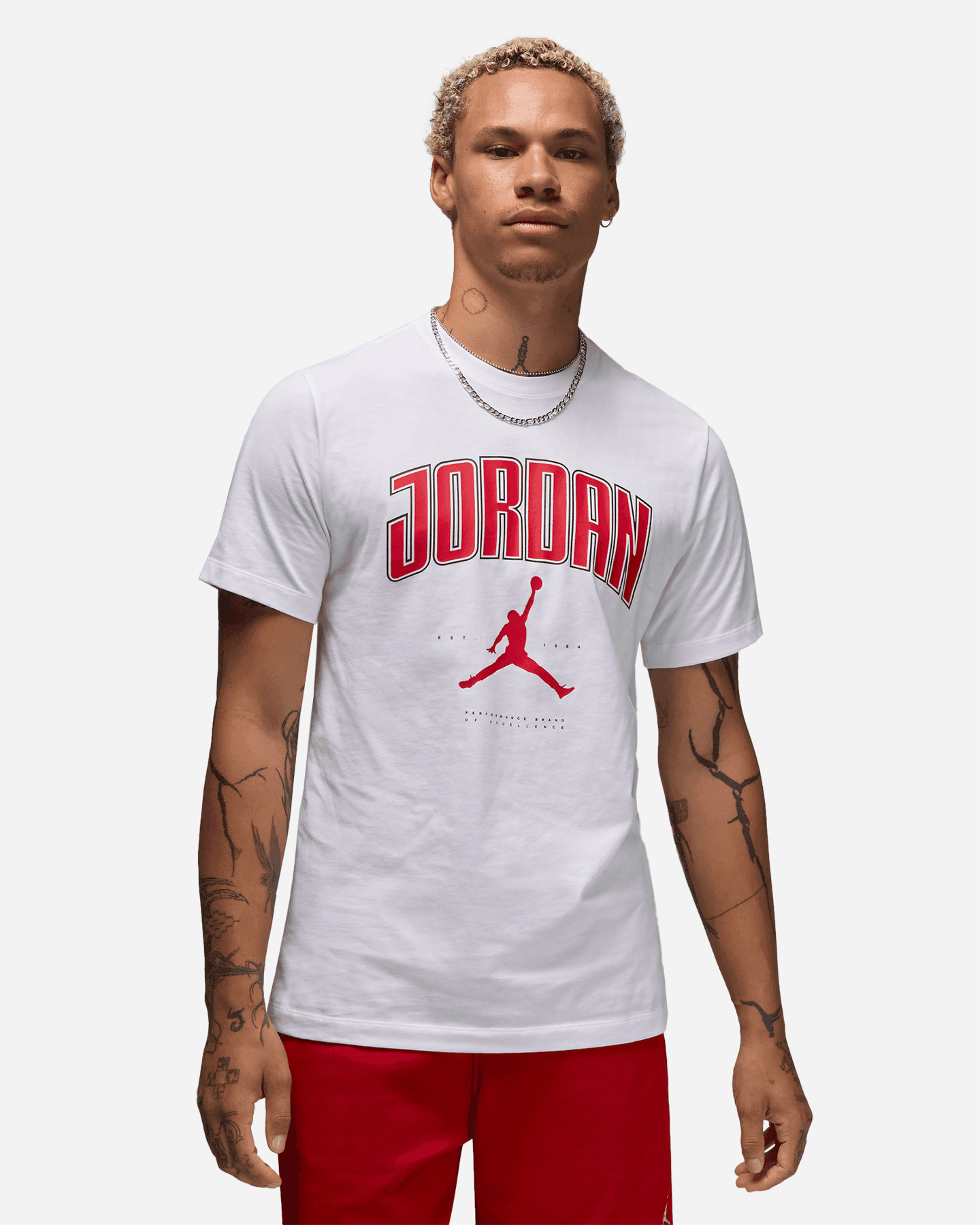 T-shirt NIKE JORDAN PRINTED M - Bianco - 0 | Cisalfa Sport