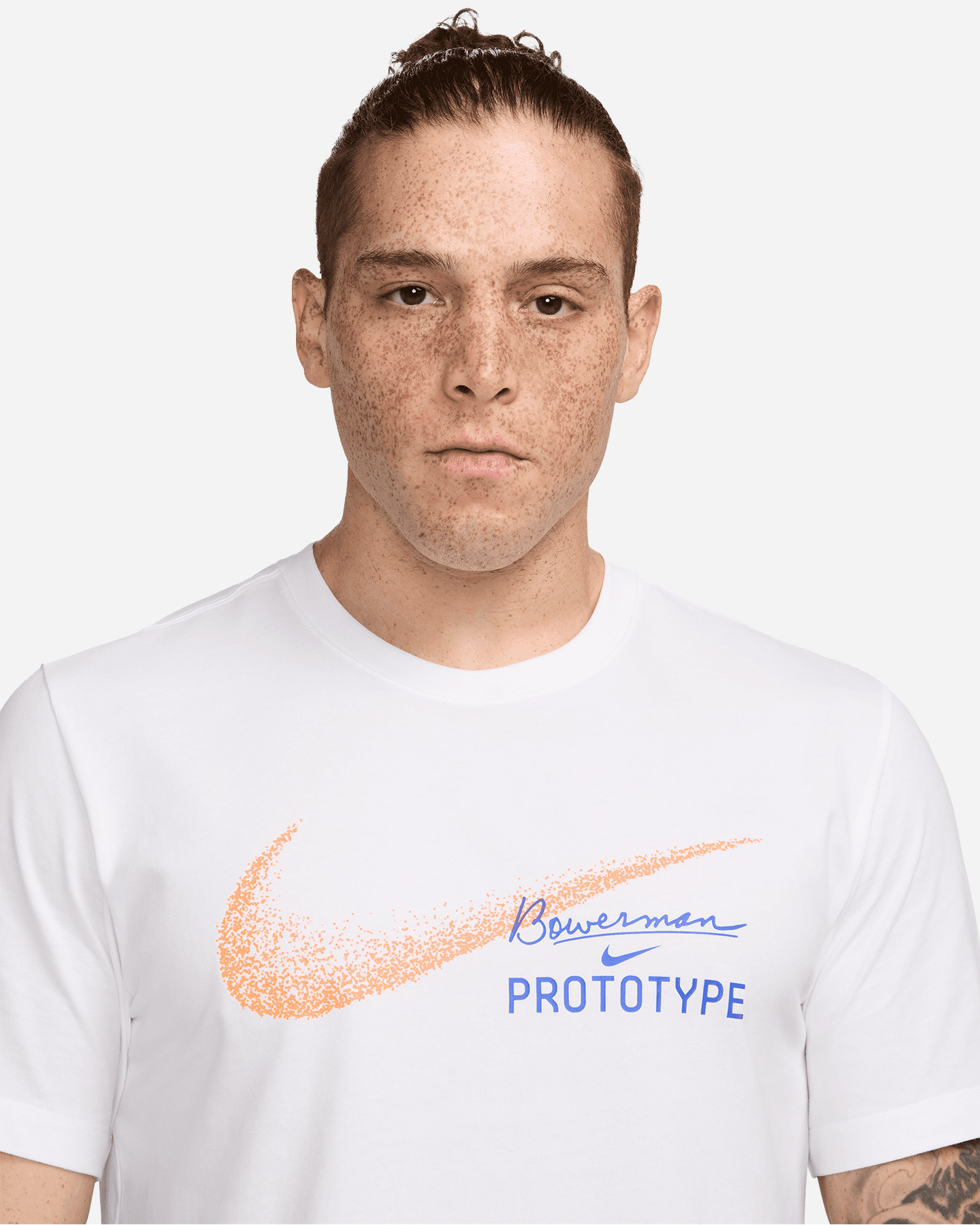T-shirt running NIKE DRI FIT FOUNDERS M - Bianco - 5 | Cisalfa Sport