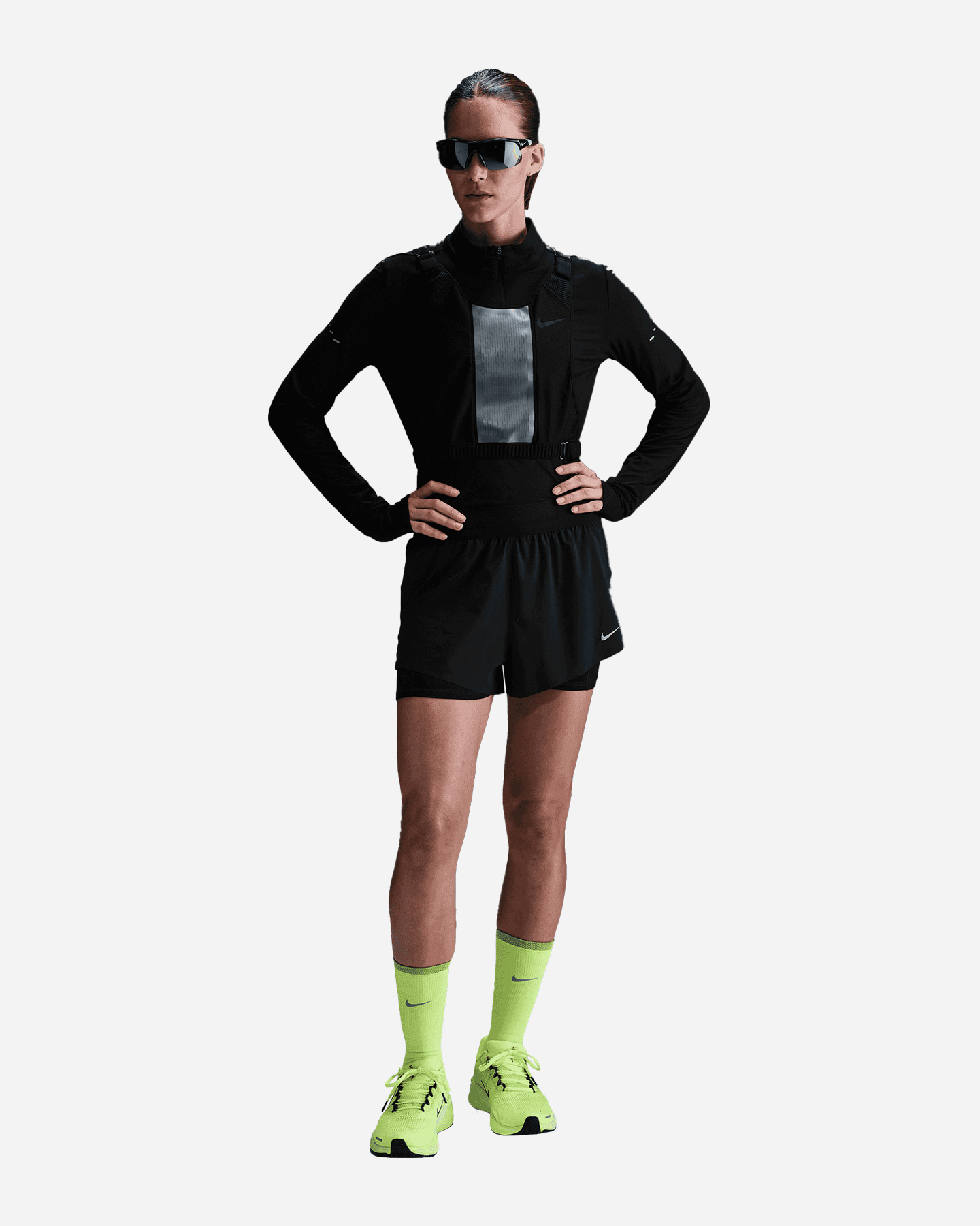 Short running NIKE SWIFT W - Nero - 2 | Cisalfa Sport