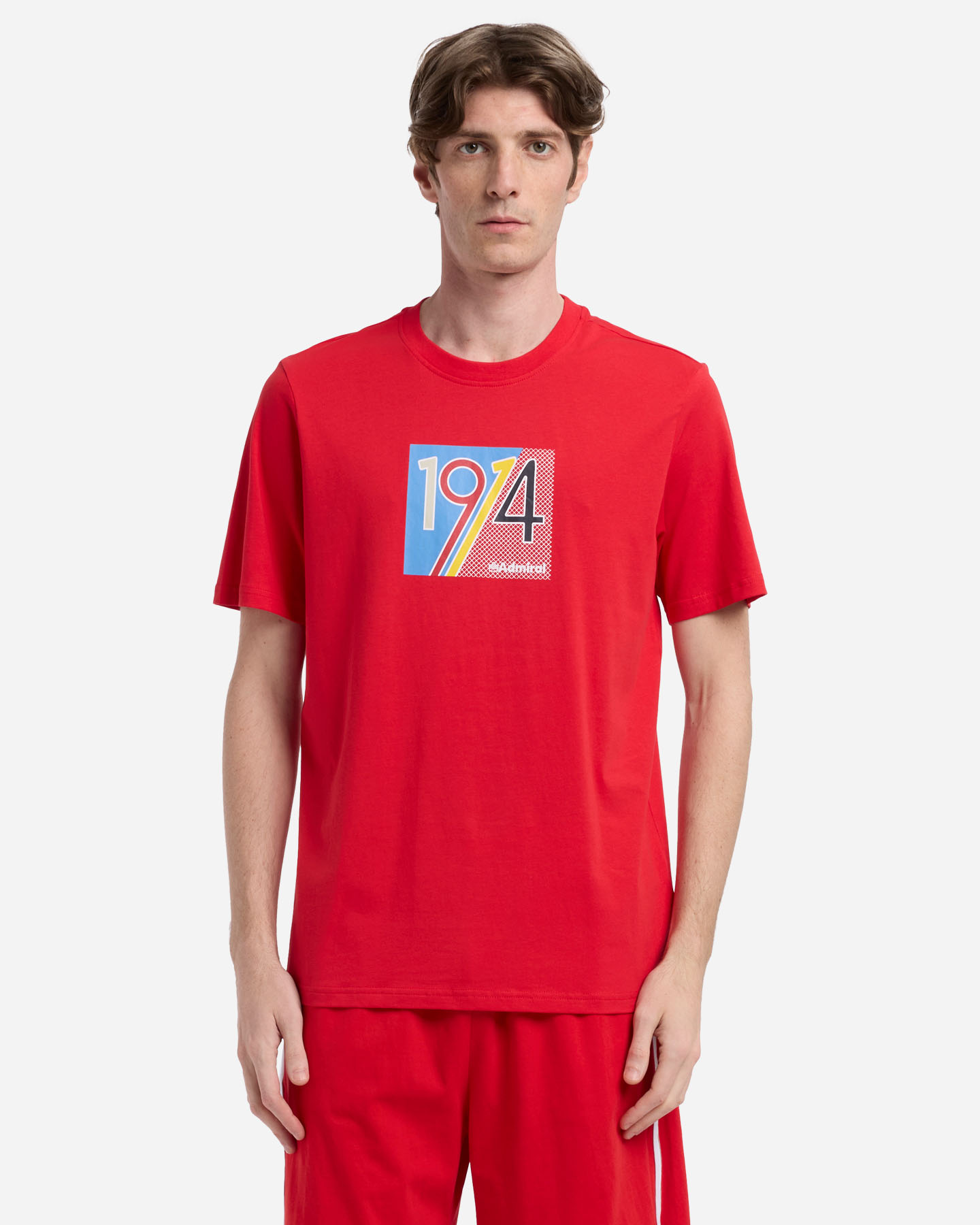 T-shirt ADMIRAL ESSENTIAL COLLEGE M - Rosso - 1 | Cisalfa Sport