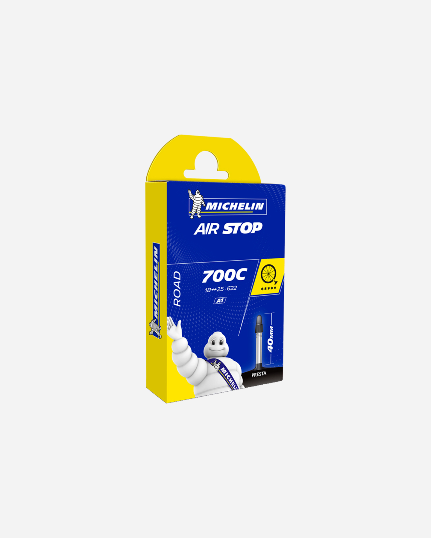Inner tube BONIN MICHELIN 700 18/25 VALVOLA PRESTA - Nero - 0 | Cisalfa Sport