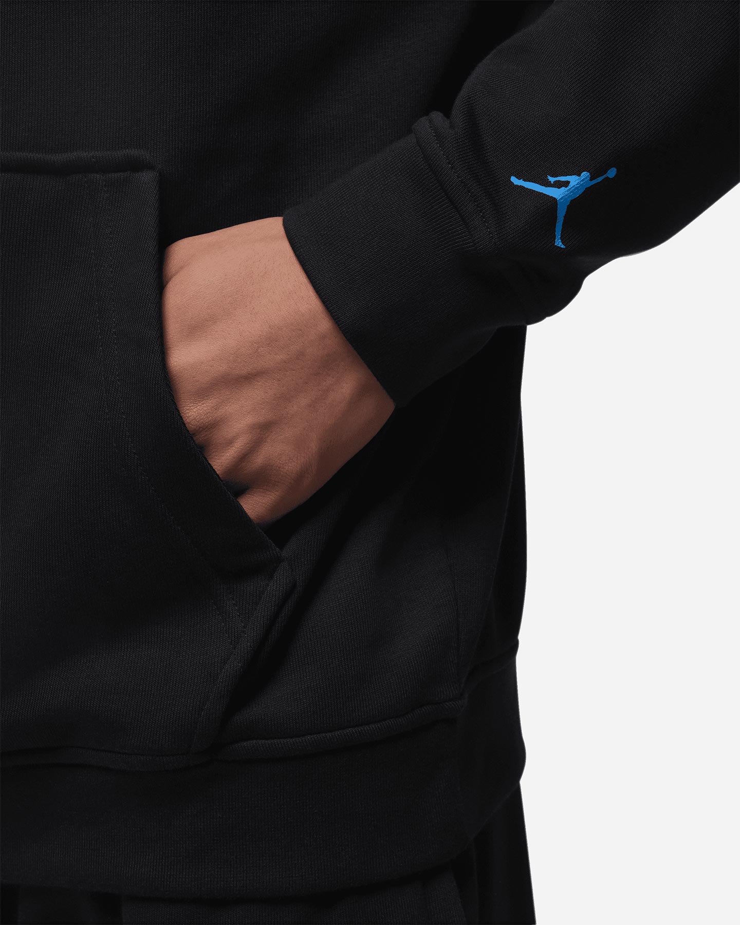 Felpa NIKE FLC JORDAN SPORT DRI FIT M - Nero - 3 | Cisalfa Sport