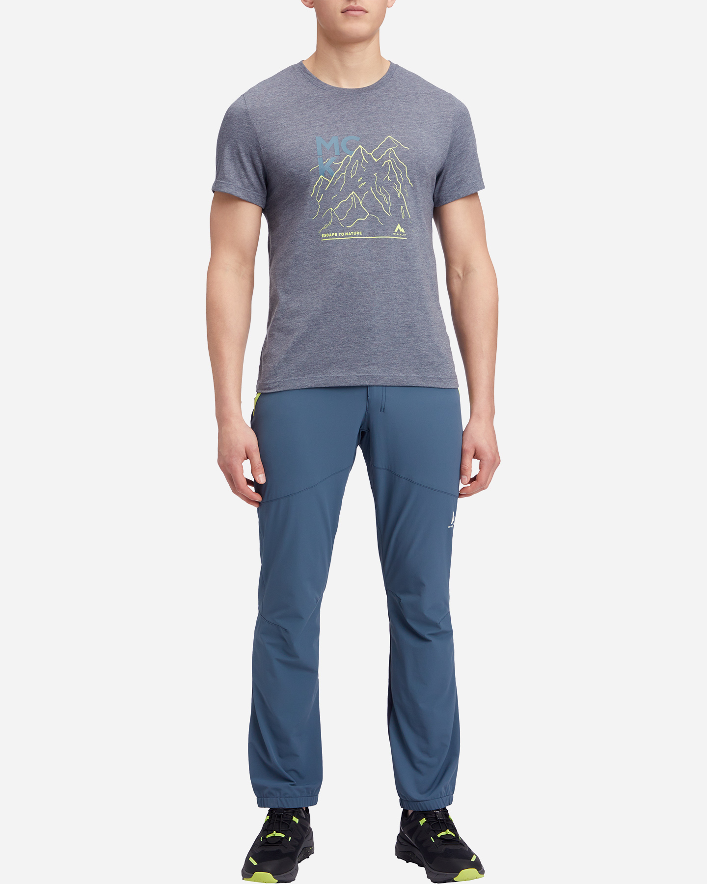 T-shirt MCKINLEY NATA M - Blu Navy - 4 | Cisalfa Sport
