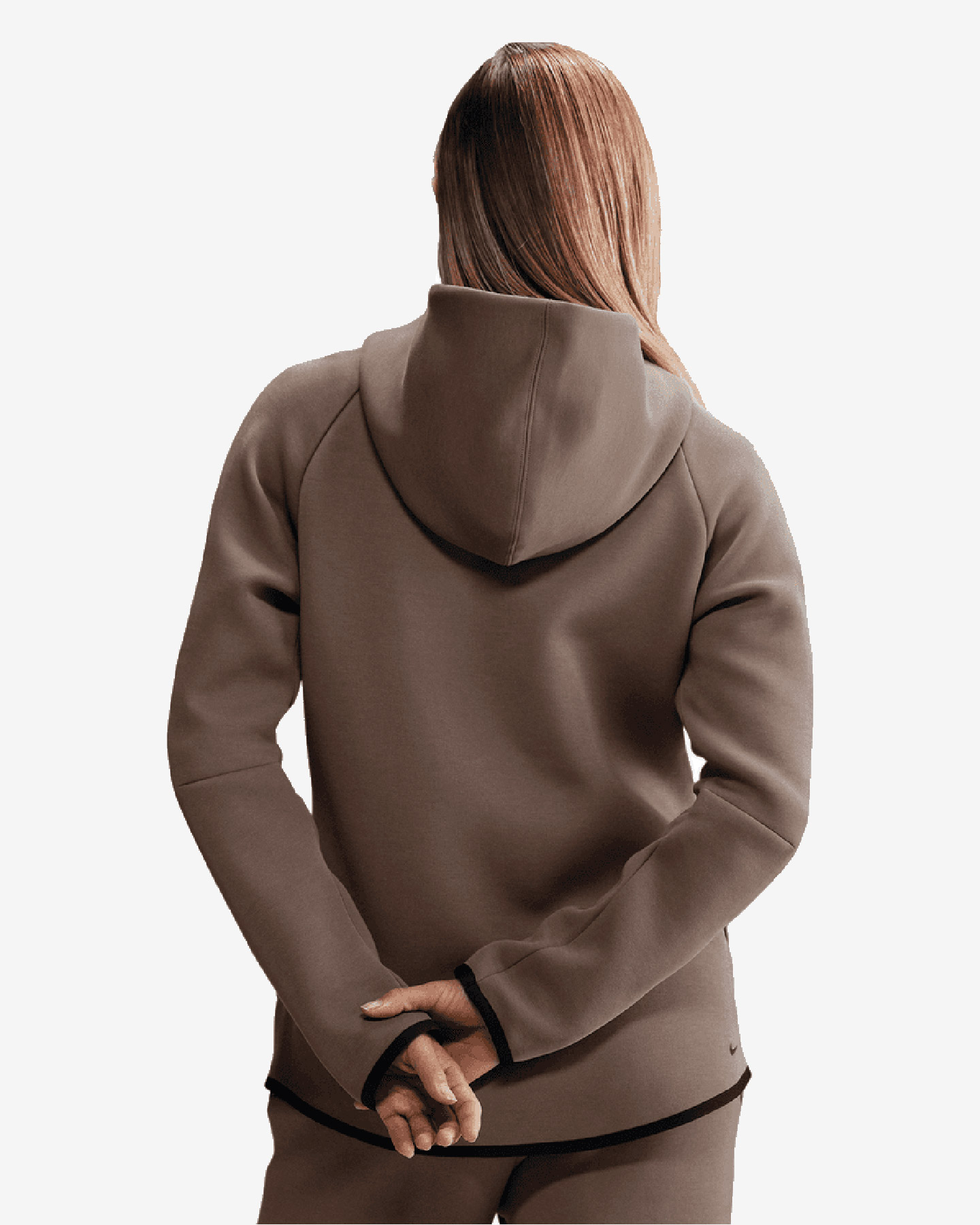 Felpa NIKE TECH FLEECE W - Marrone - 1 | Cisalfa Sport