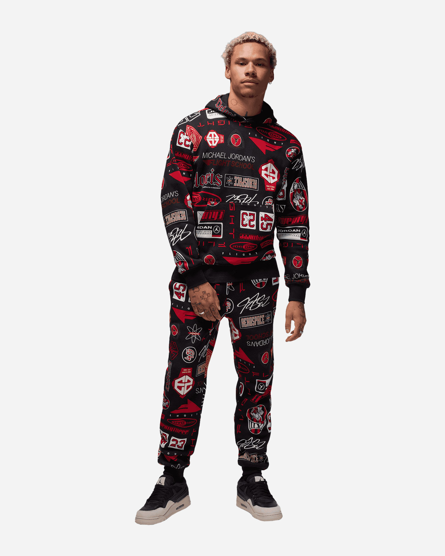 Felpa NIKE JORDAN JORDAN ESSENTIAL M - Nero - 2 | Cisalfa Sport
