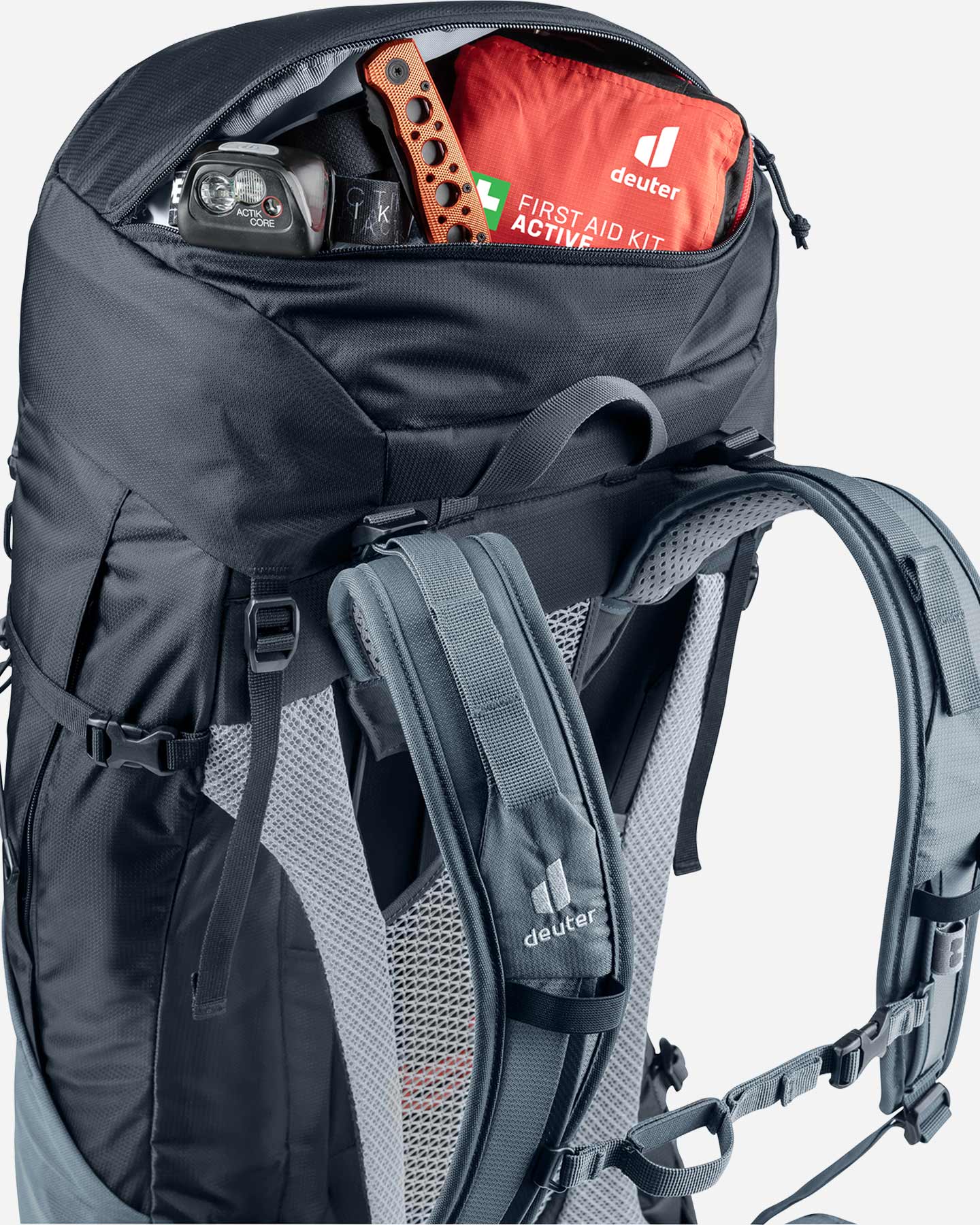 Zaino trekking DEUTER FUTURA AIR TREK 50+10 - Nero - 4 | Cisalfa Sport