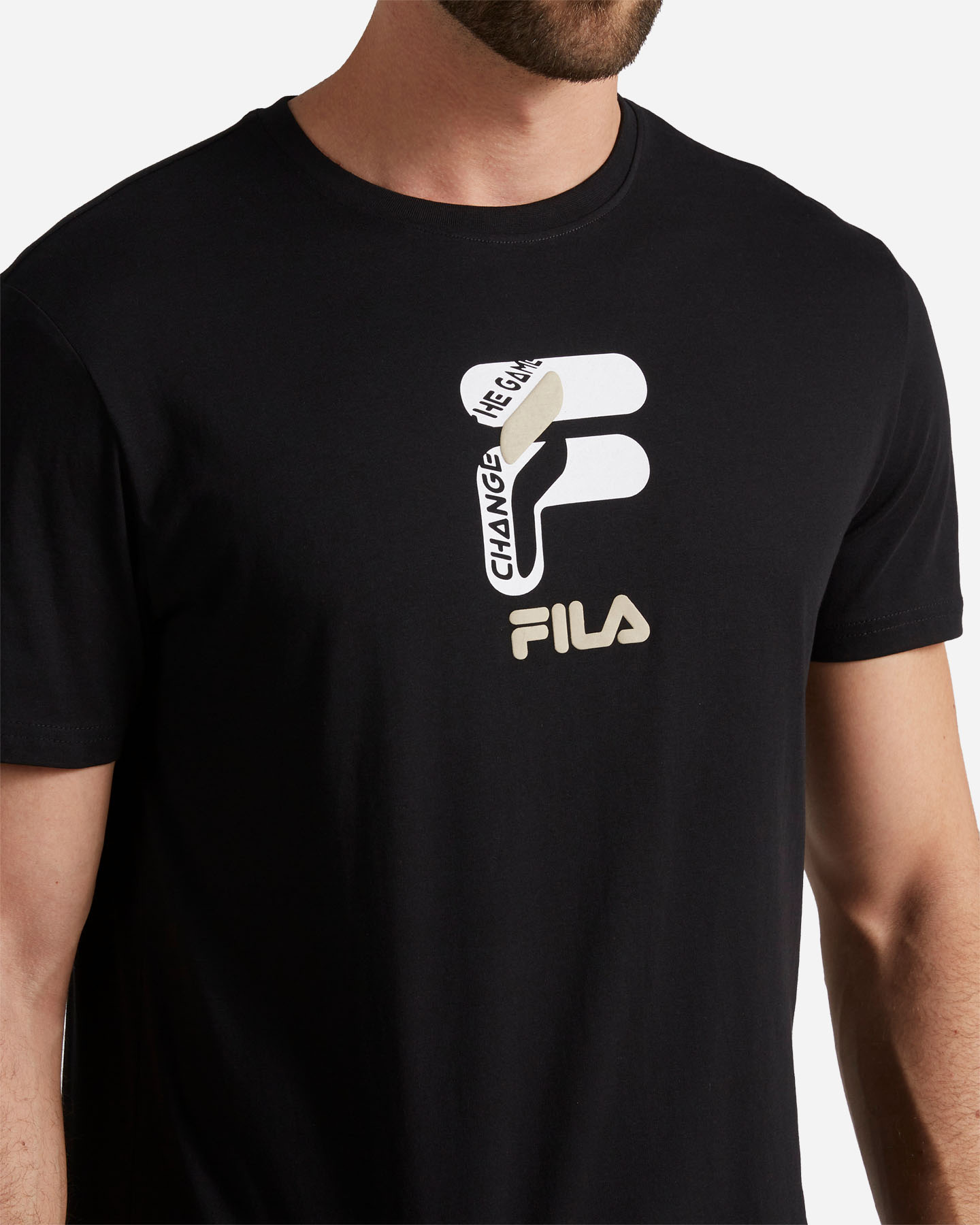 T-shirt FILA BIG LOGO M - Nero - 4 | Cisalfa Sport