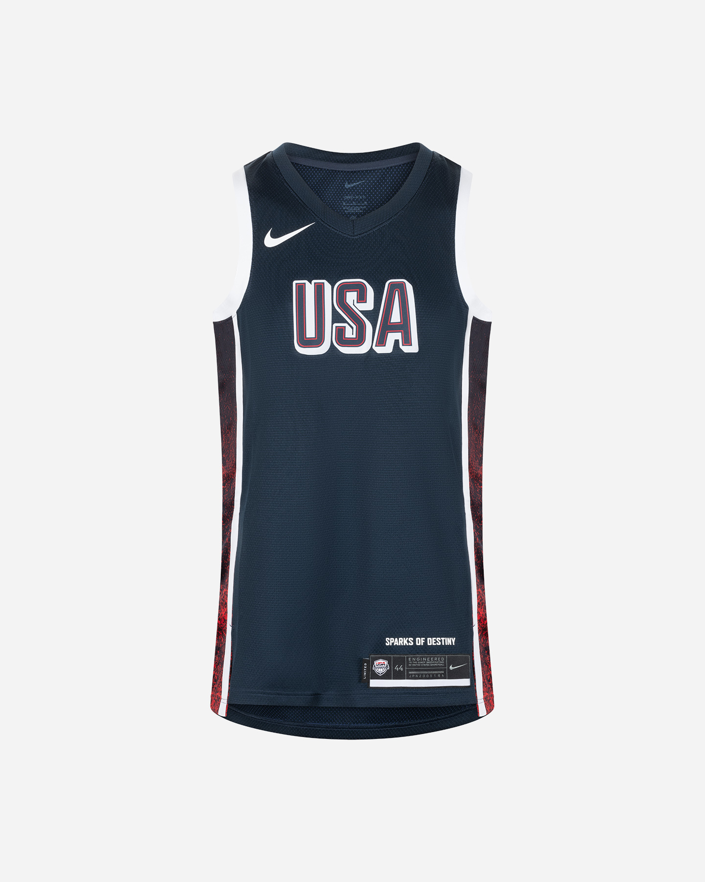 Canotta basket NIKE USA ROAD M - Blu - 0 | Cisalfa Sport