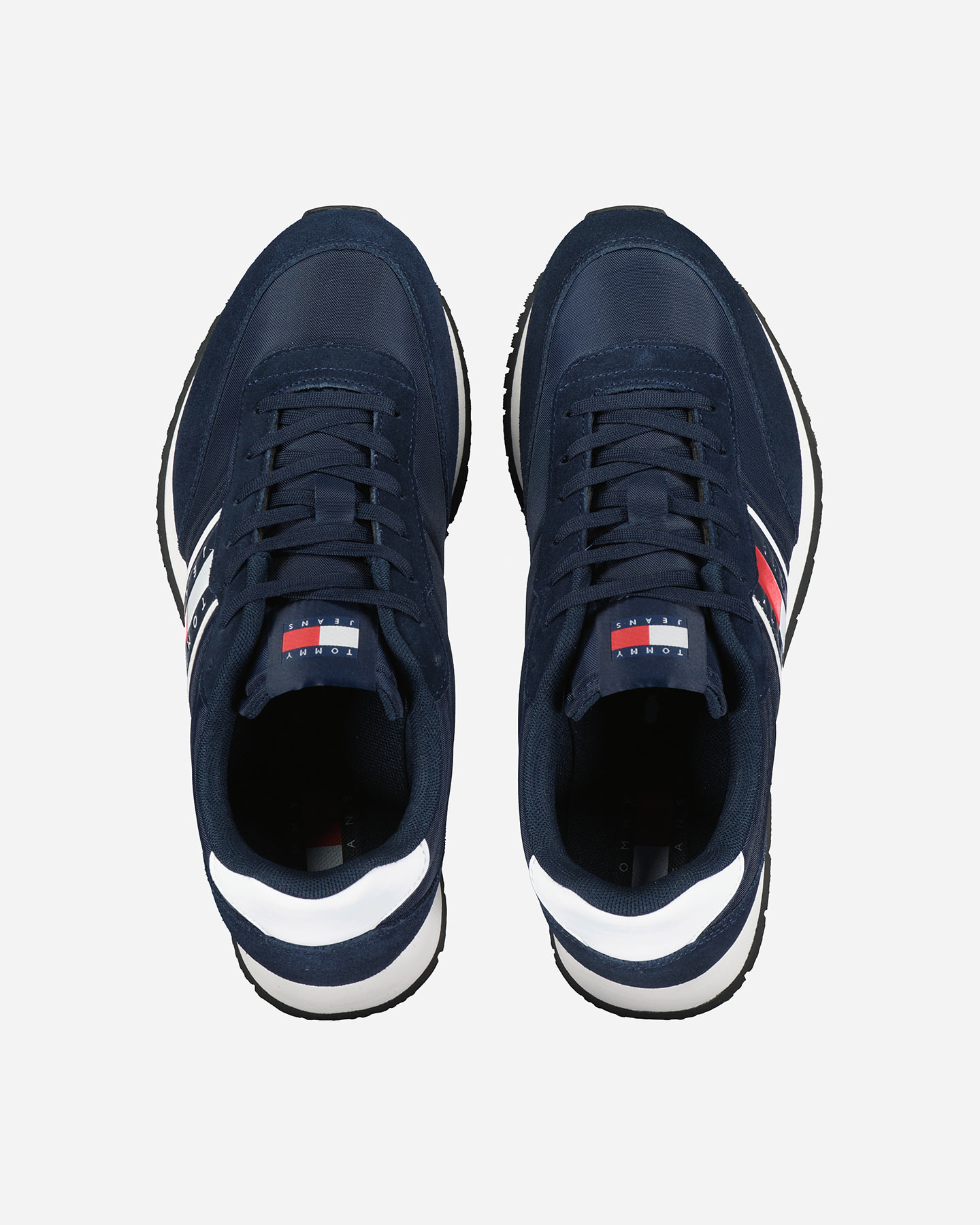 Scarpe sneakers TOMMY HILFIGER RUNNER CASUAL ESSENTIAL M - Blu - 3 | Cisalfa Sport