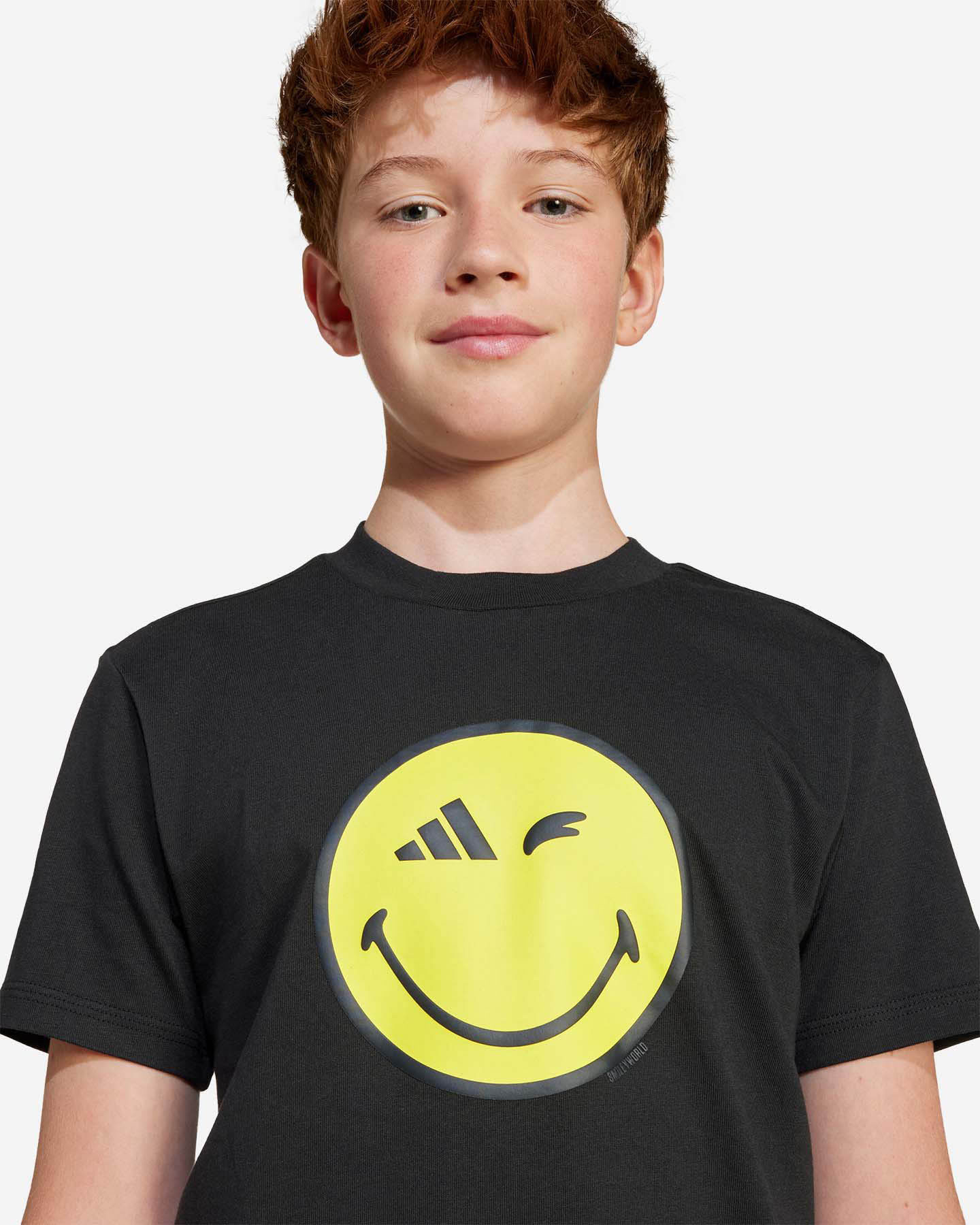T-shirt ADIDAS SMILEY JR - Nero - 3 | Cisalfa Sport