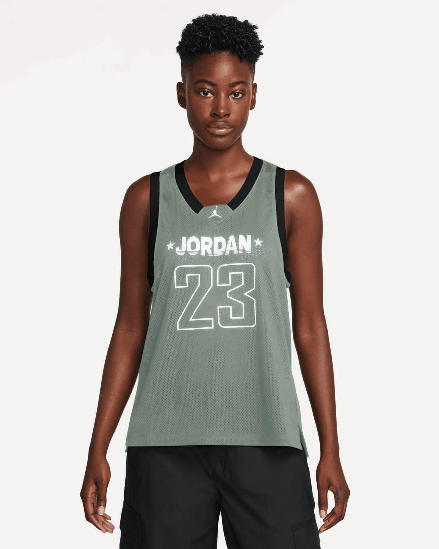 Canotta NIKE JORDAN BLOG W - Verde - 0 | Cisalfa Sport