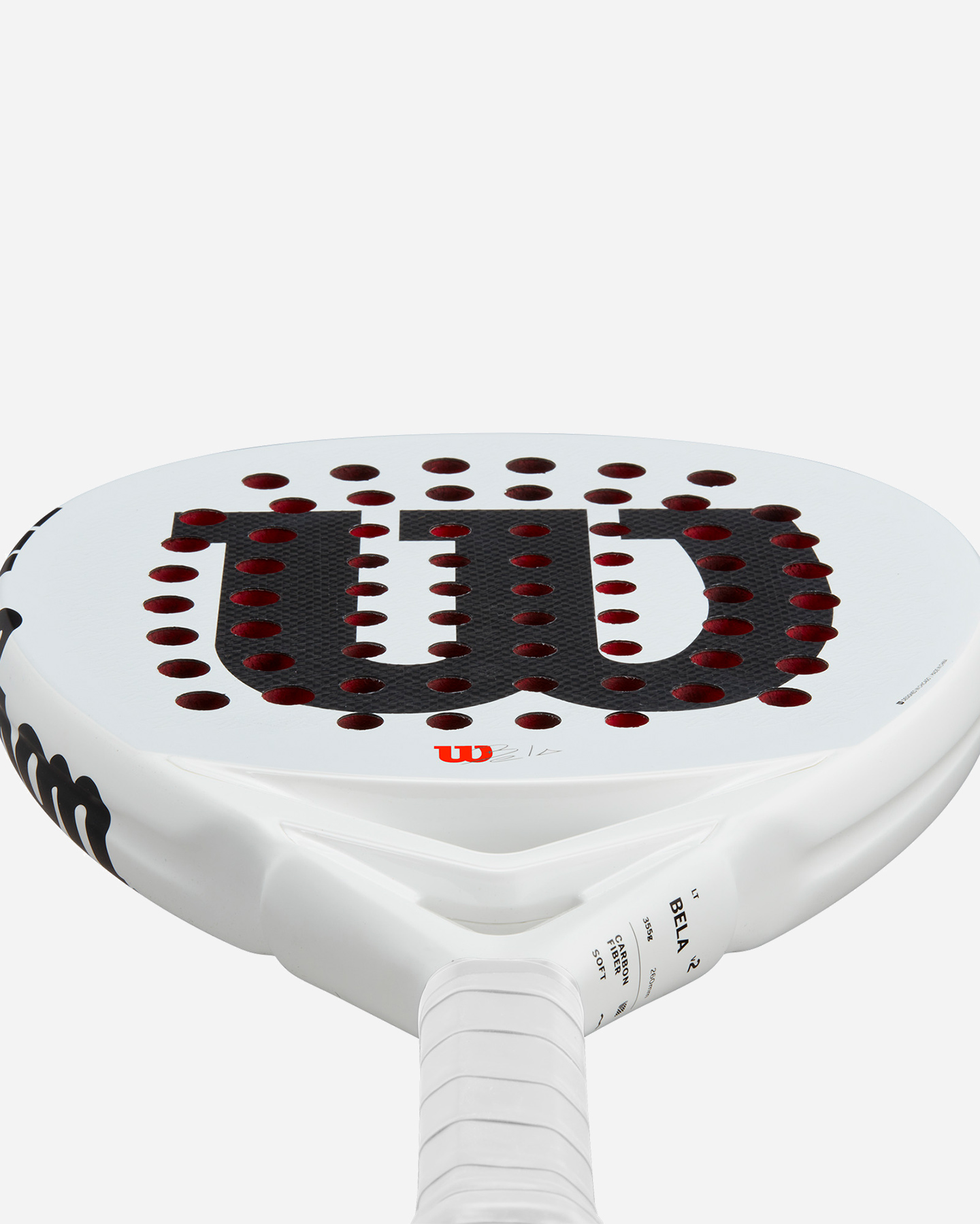 Racchetta padel intermedia WILSON BELA LT V2.5 PADEL - Bianco - 3 | Cisalfa Sport