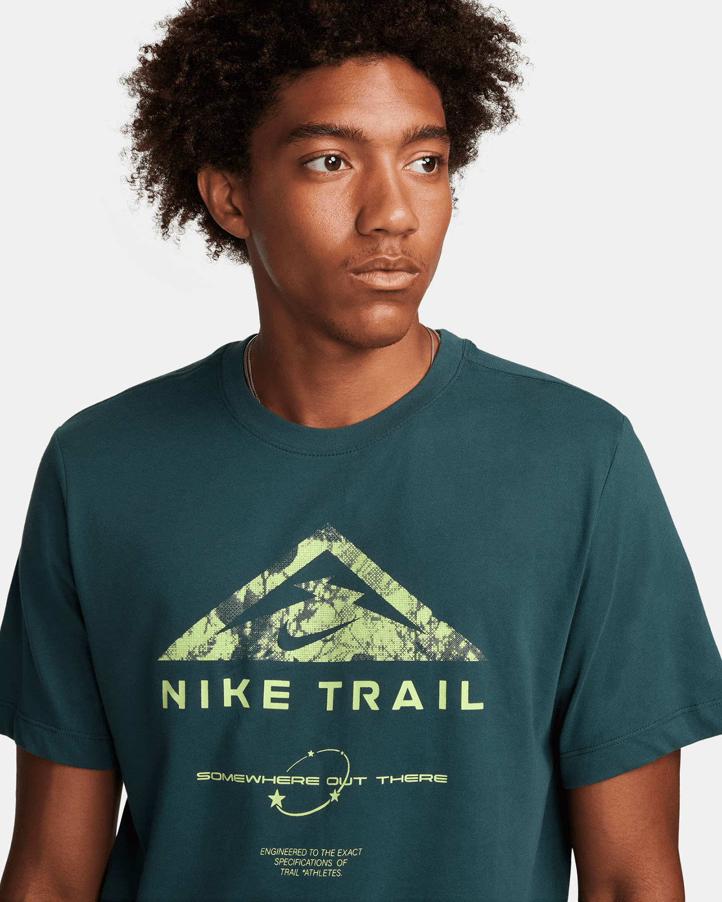 T-shirt running NIKE TRAIL DRI FIT M - 3 | Cisalfa Sport