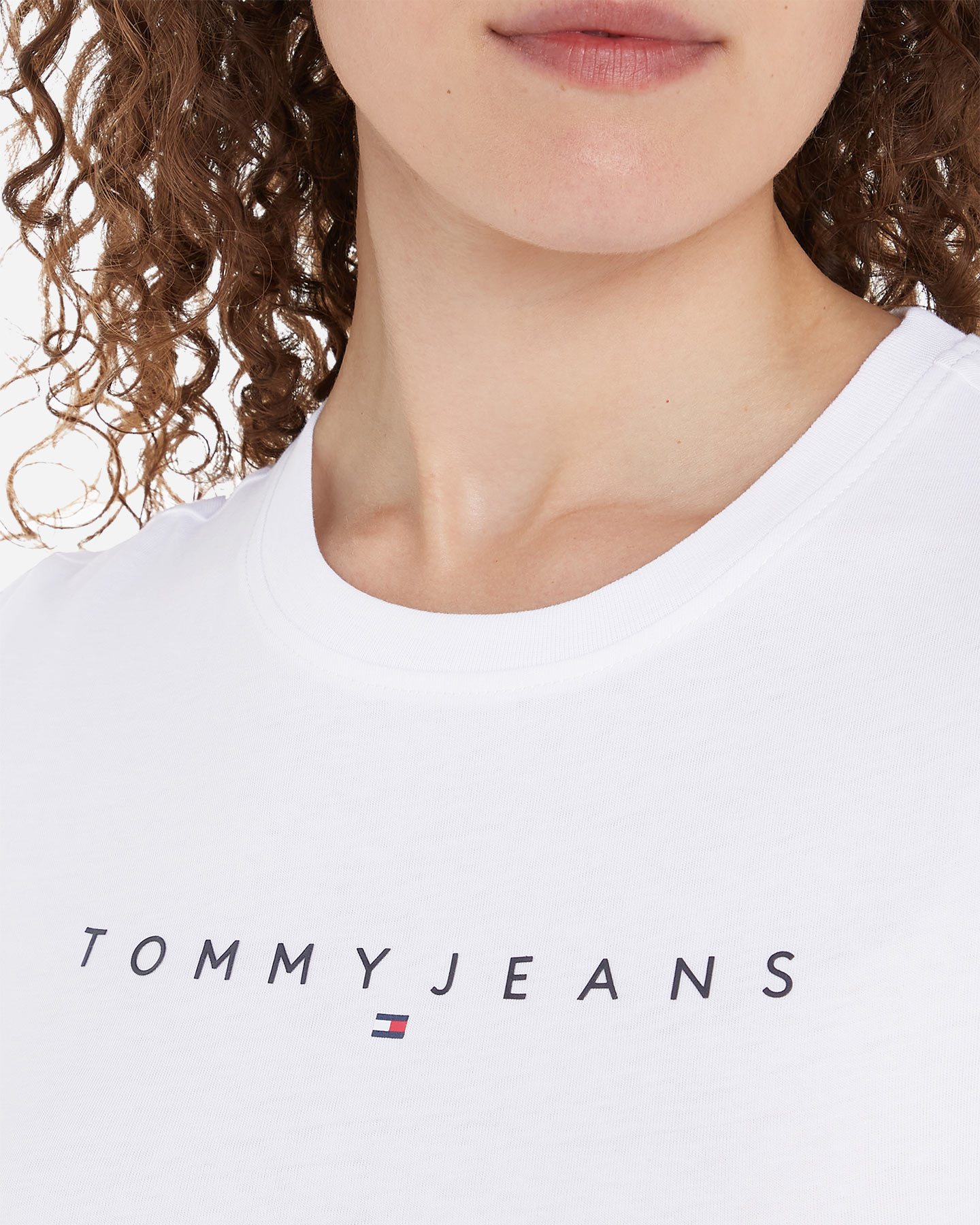 T-shirt TOMMY HILFIGER SLIM LINEAR W - 4 | Cisalfa Sport