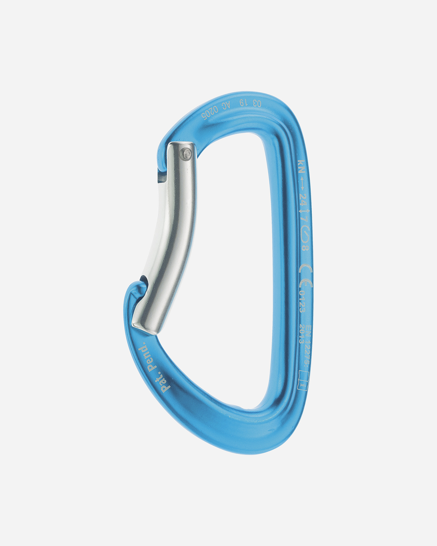 Moschettone CAMP ORBIT LEVA CURVA - Argento - 0 | Cisalfa Sport