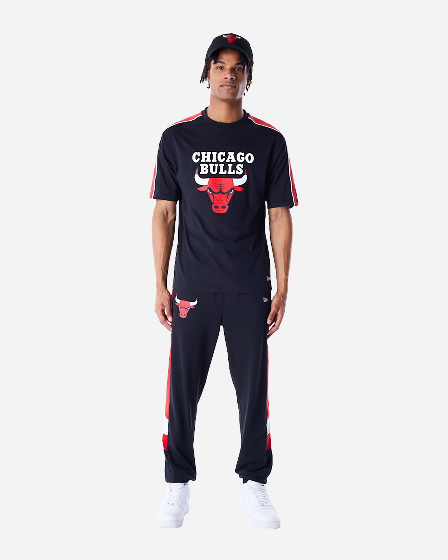 Abbigliamento basket NEW ERA PANEL OS BULLS M - Nero - 2 | Cisalfa Sport