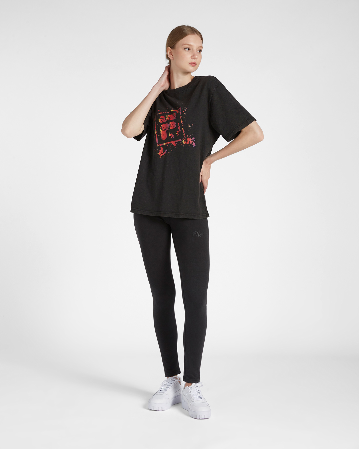 T-shirt FILA GRAPHIC PUNK W - Nero - 1 | Cisalfa Sport