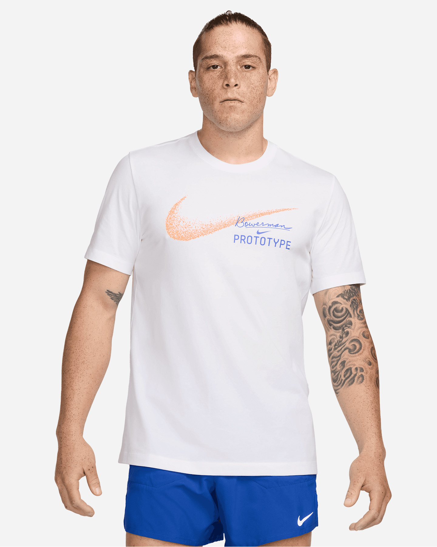 T-shirt running NIKE DRI FIT FOUNDERS M - Bianco - 3 | Cisalfa Sport