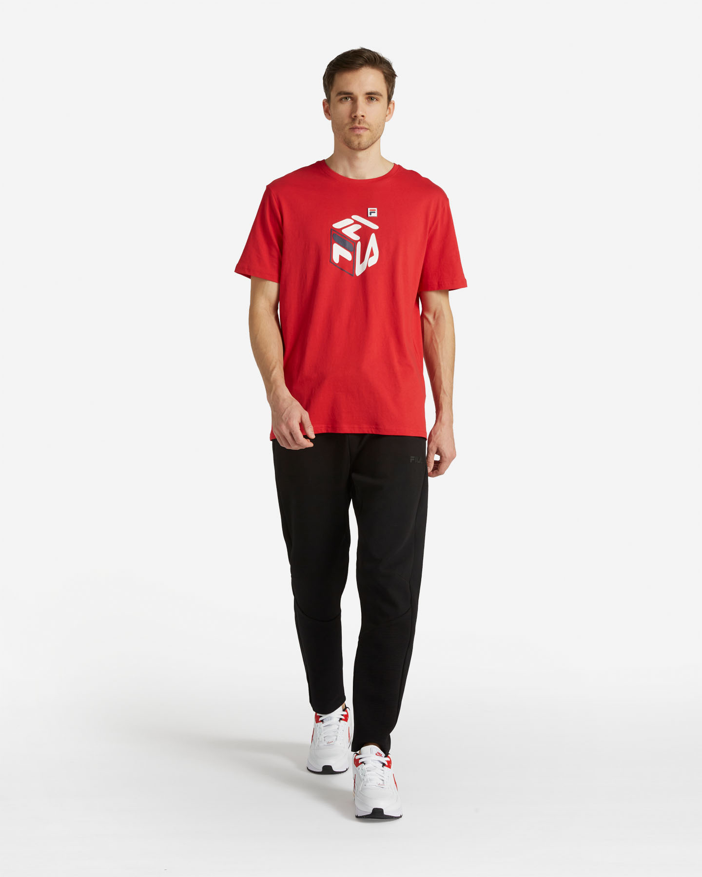 T-shirt FILA BIG LOGO M - Rosso - 3 | Cisalfa Sport