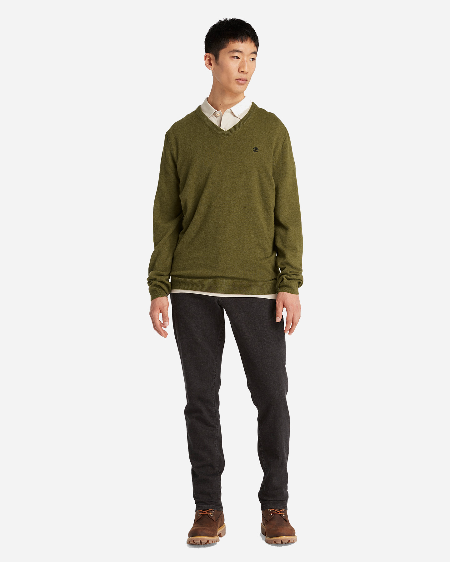 Maglione TIMBERLAND V MERINOS M - Verde - 4 | Cisalfa Sport