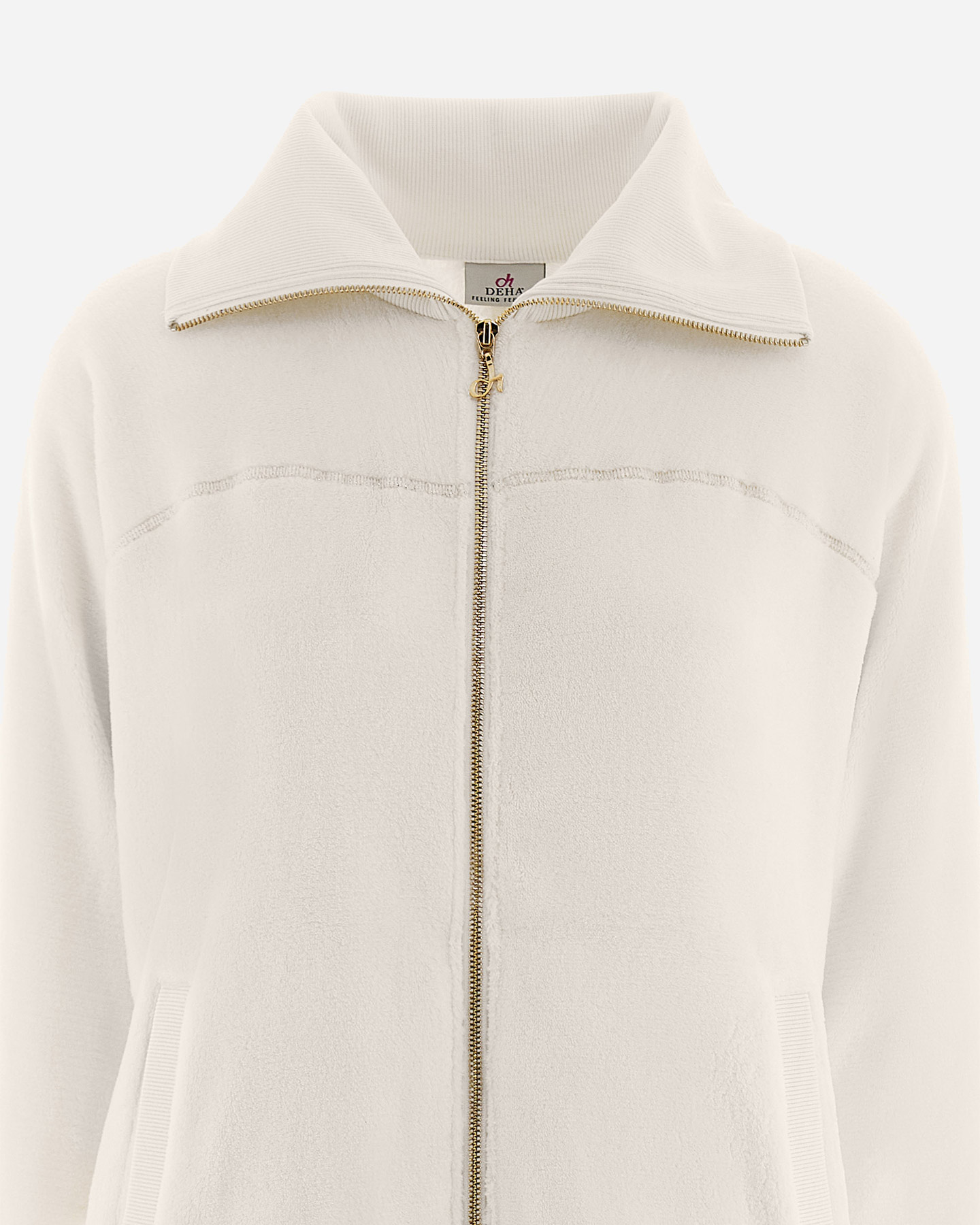 Felpa DEHA PILE W - Bianco - 2 | Cisalfa Sport