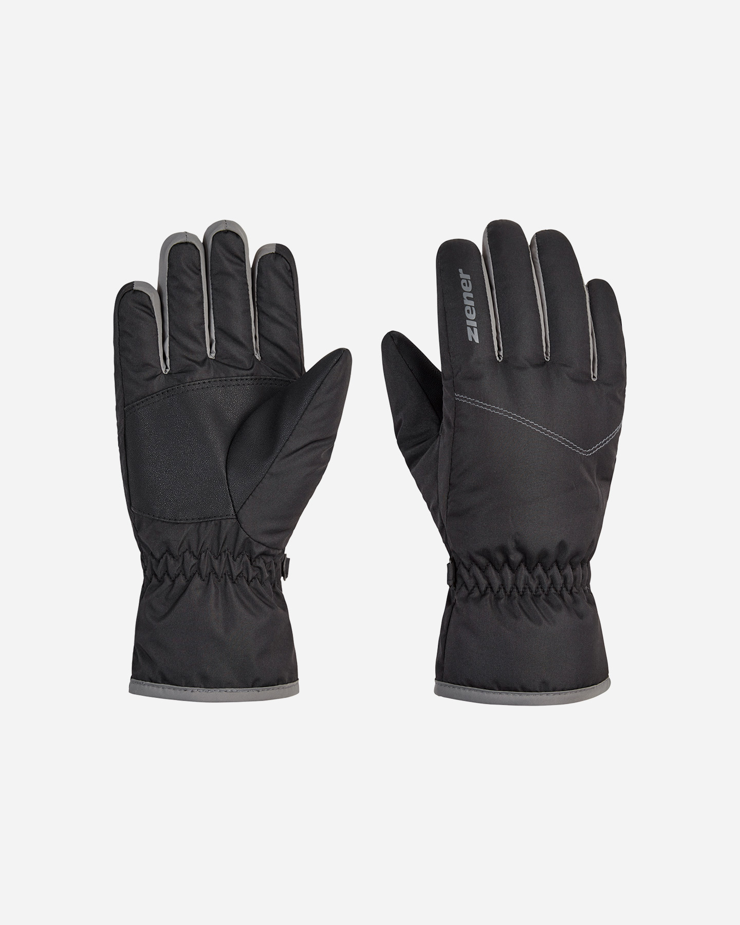 Guanti sci ZIENER BASIC JR - Nero - 0 | Cisalfa Sport