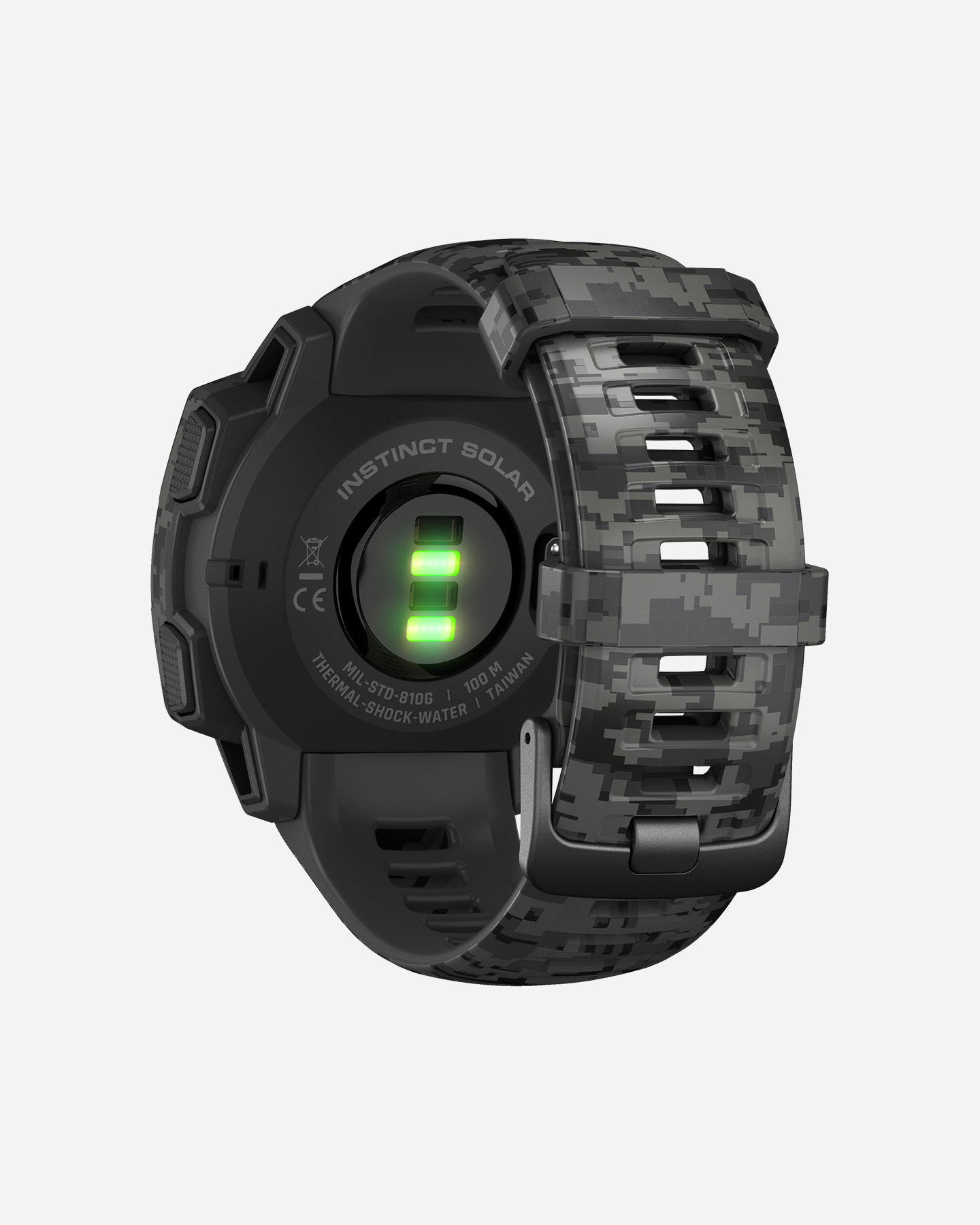 Orologio multifunzione GARMIN INSTINCT SOLAR CAMO EDITION - Grigio - 4 | Cisalfa Sport