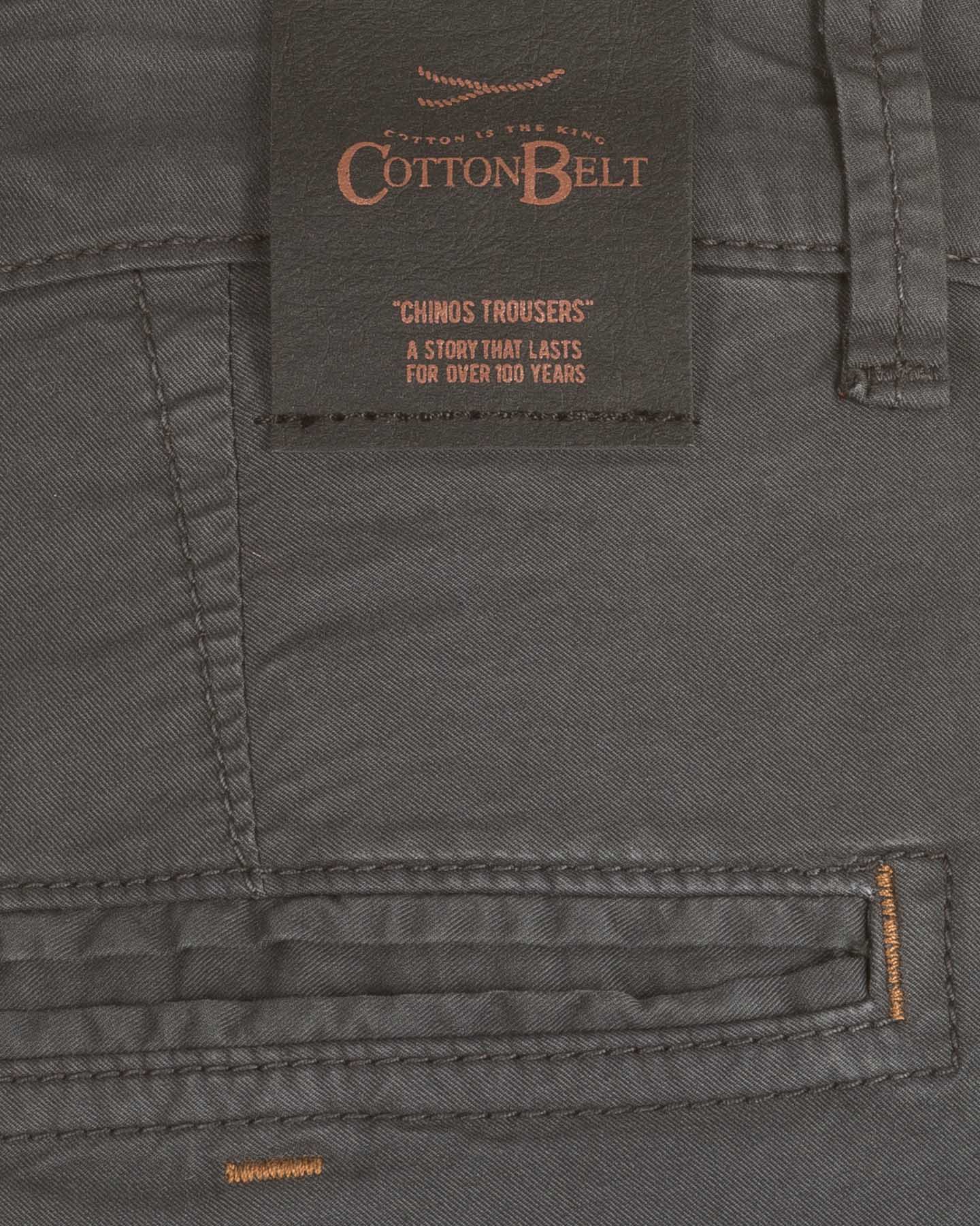 Bermuda COTTON BELT CHINO SLIM M - Grigio - 2 | Cisalfa Sport