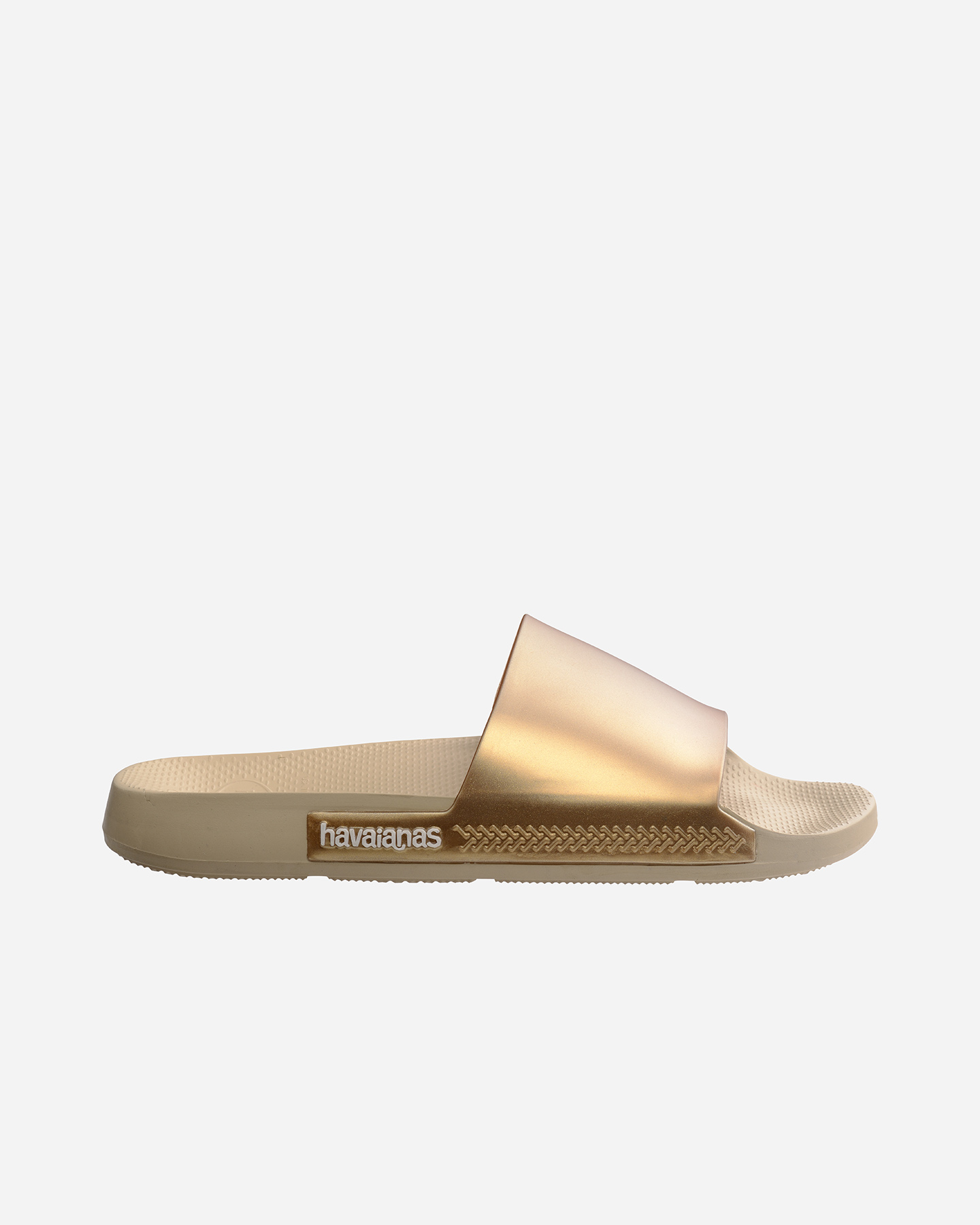 Sandali HAVAIANAS SLIDE CLASSIC METALLIC W - Oro - 3 | Cisalfa Sport
