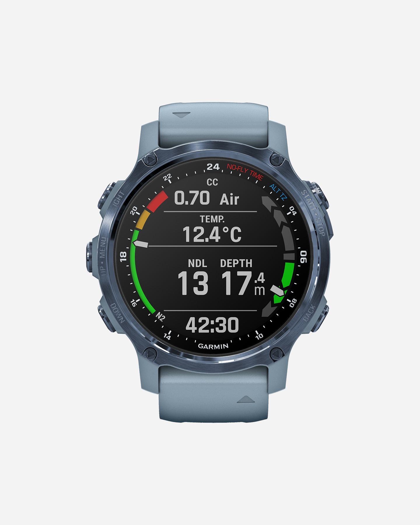 Orologio multifunzione GARMIN DESCENT MK2S - Blu - 0 | Cisalfa Sport
