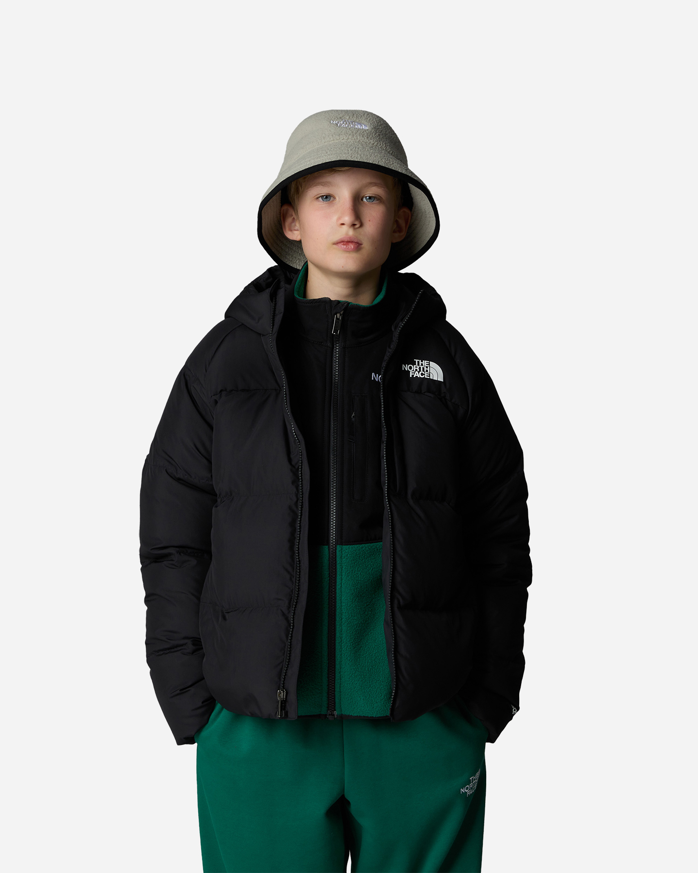 Piumino THE NORTH FACE NORTH DOWN JR - Nero - 3 | Cisalfa Sport
