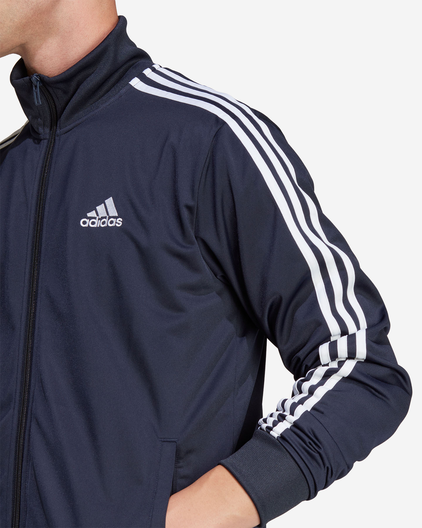 Tuta ADIDAS 3STRIPES CORE TIRO M - Blu - 5 | Cisalfa Sport