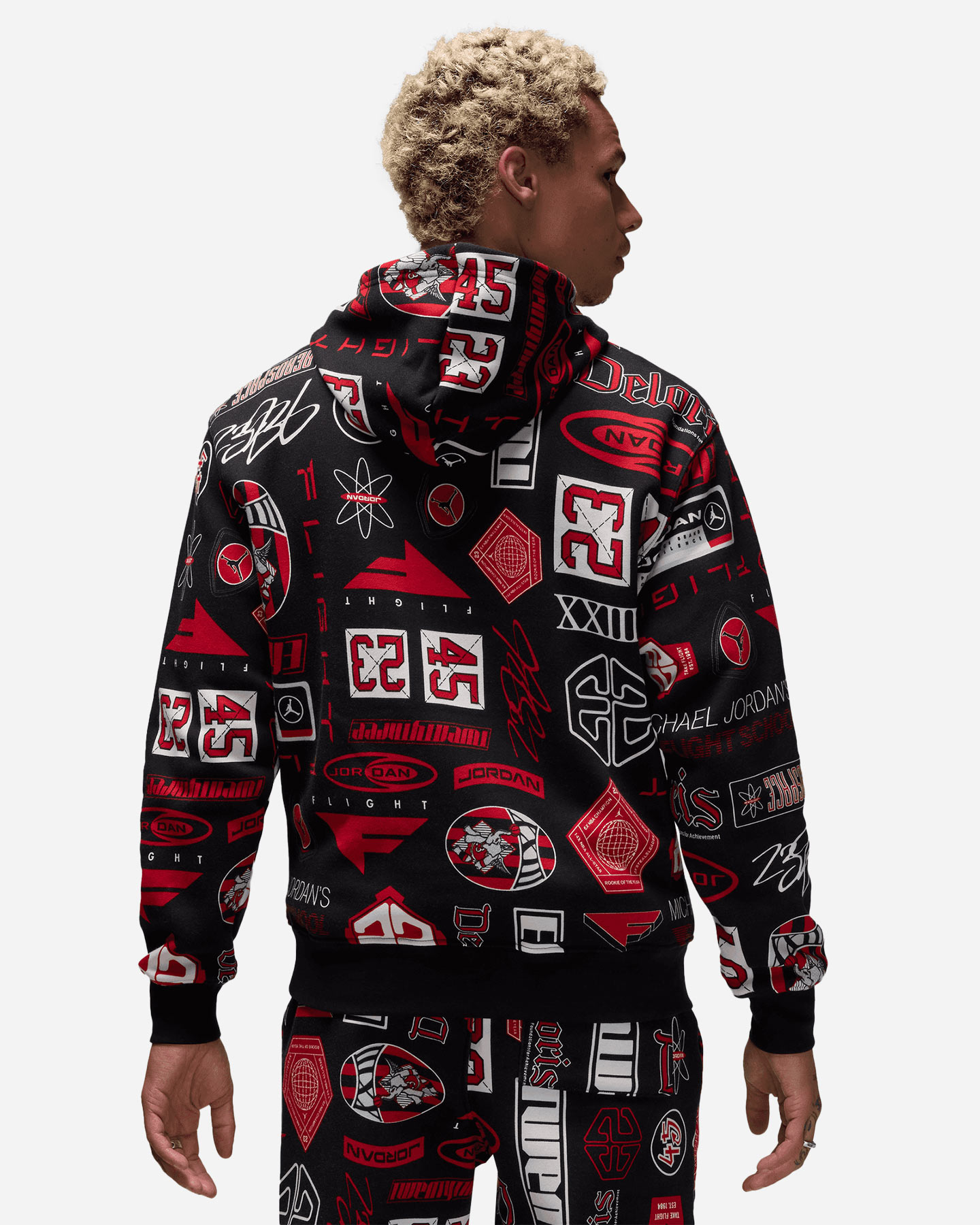Felpa NIKE JORDAN JORDAN ESSENTIAL M - Nero - 1 | Cisalfa Sport