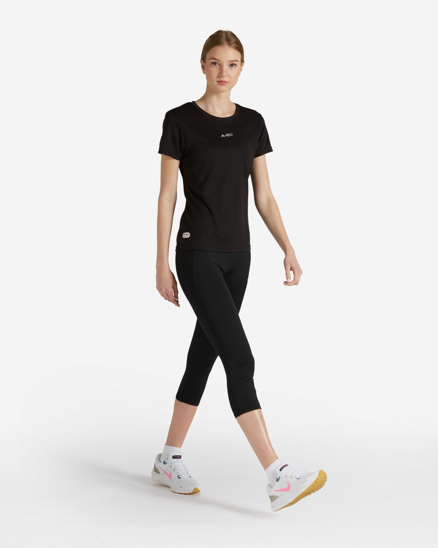 T-shirt running ABC TURBO TREK W - Nero - 3 | Cisalfa Sport