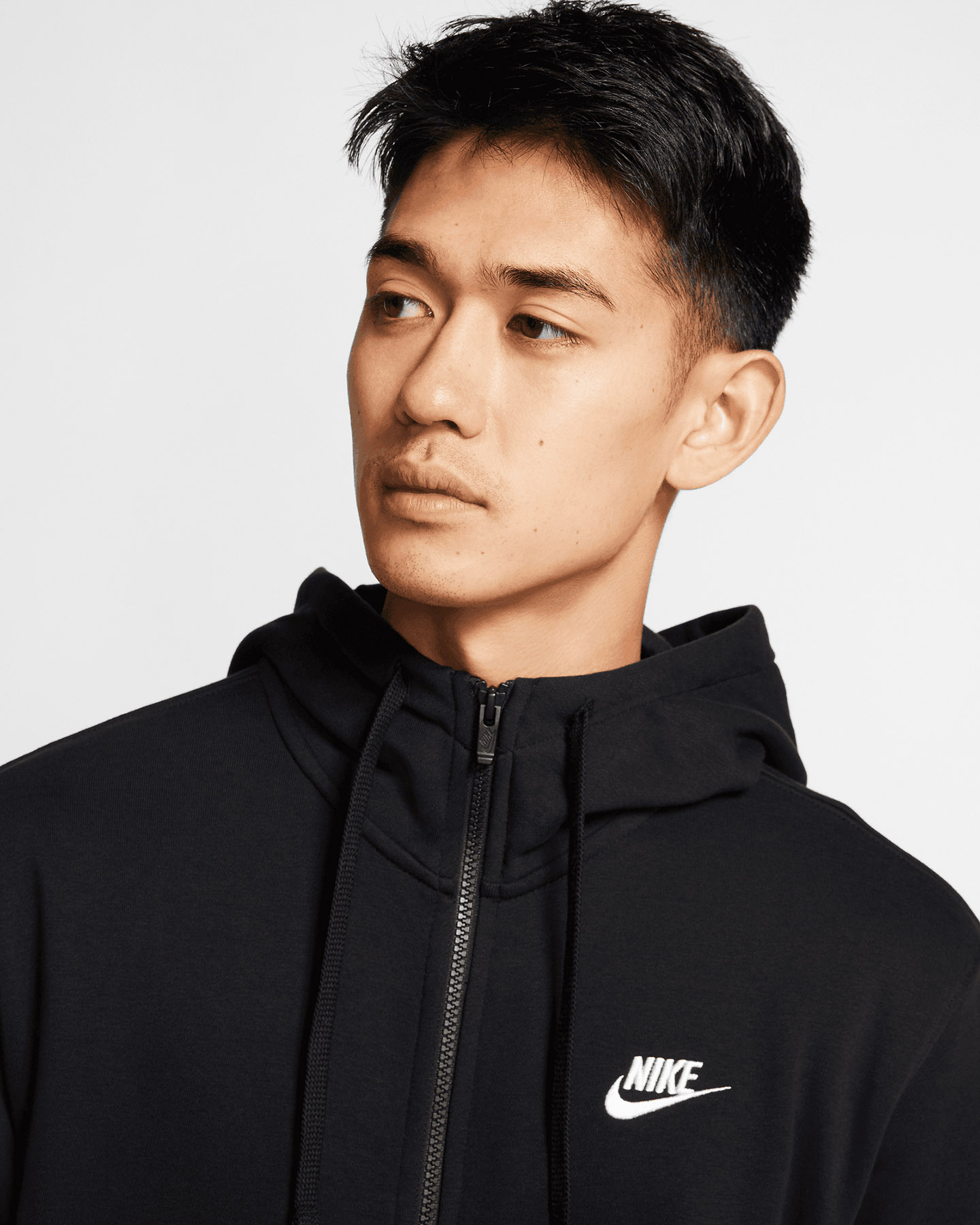 Felpa NIKE CLUB HOODIE M - Nero - 3 | Cisalfa Sport