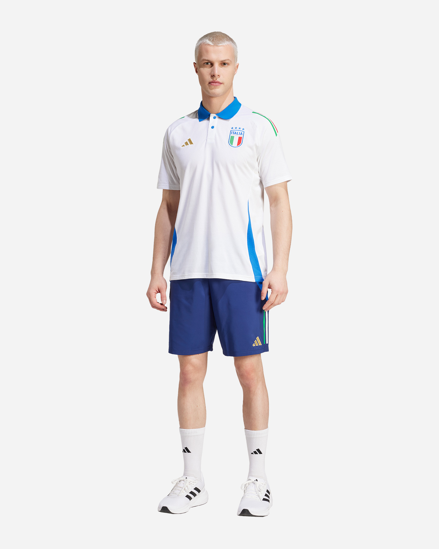 Abbigliamento calcio ufficiale ADIDAS ITALIA FIGC M - Bianco - 3 | Cisalfa Sport