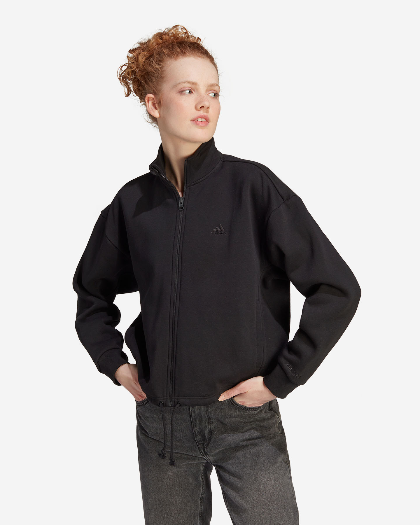 Felpa ADIDAS SMALL LOGO W - Nero - 1 | Cisalfa Sport